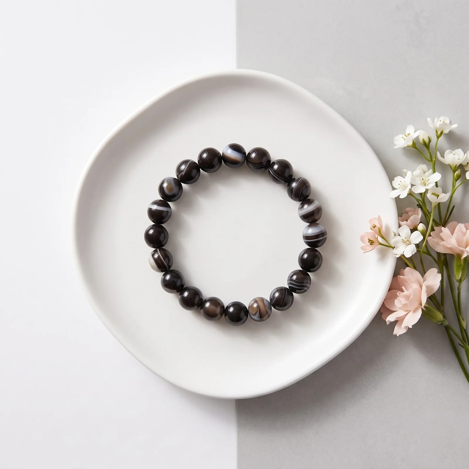 Sulemani Hakik Bracelet 8 MM Beads