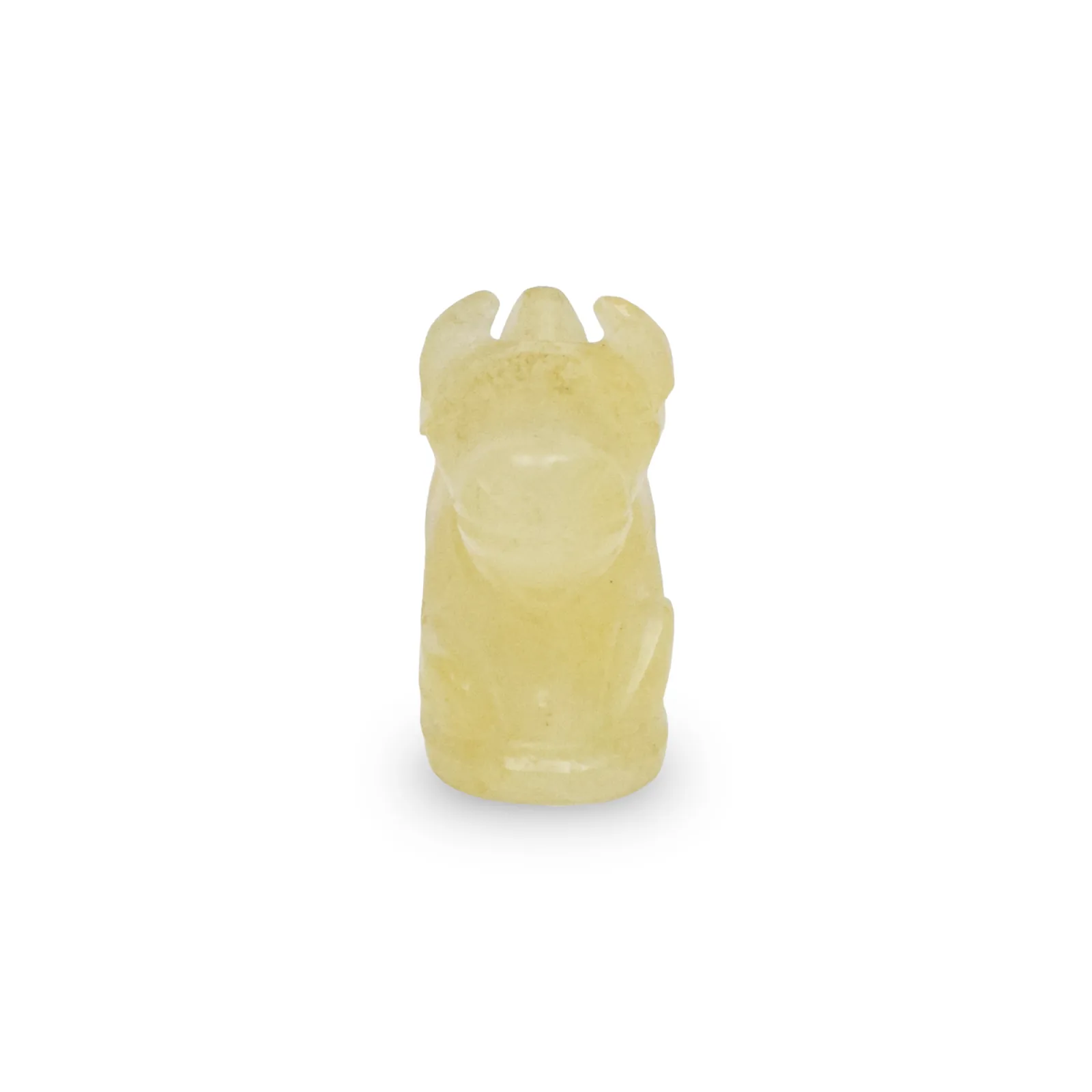 Yellow Aventurine Nandi - ( 63 Gram )