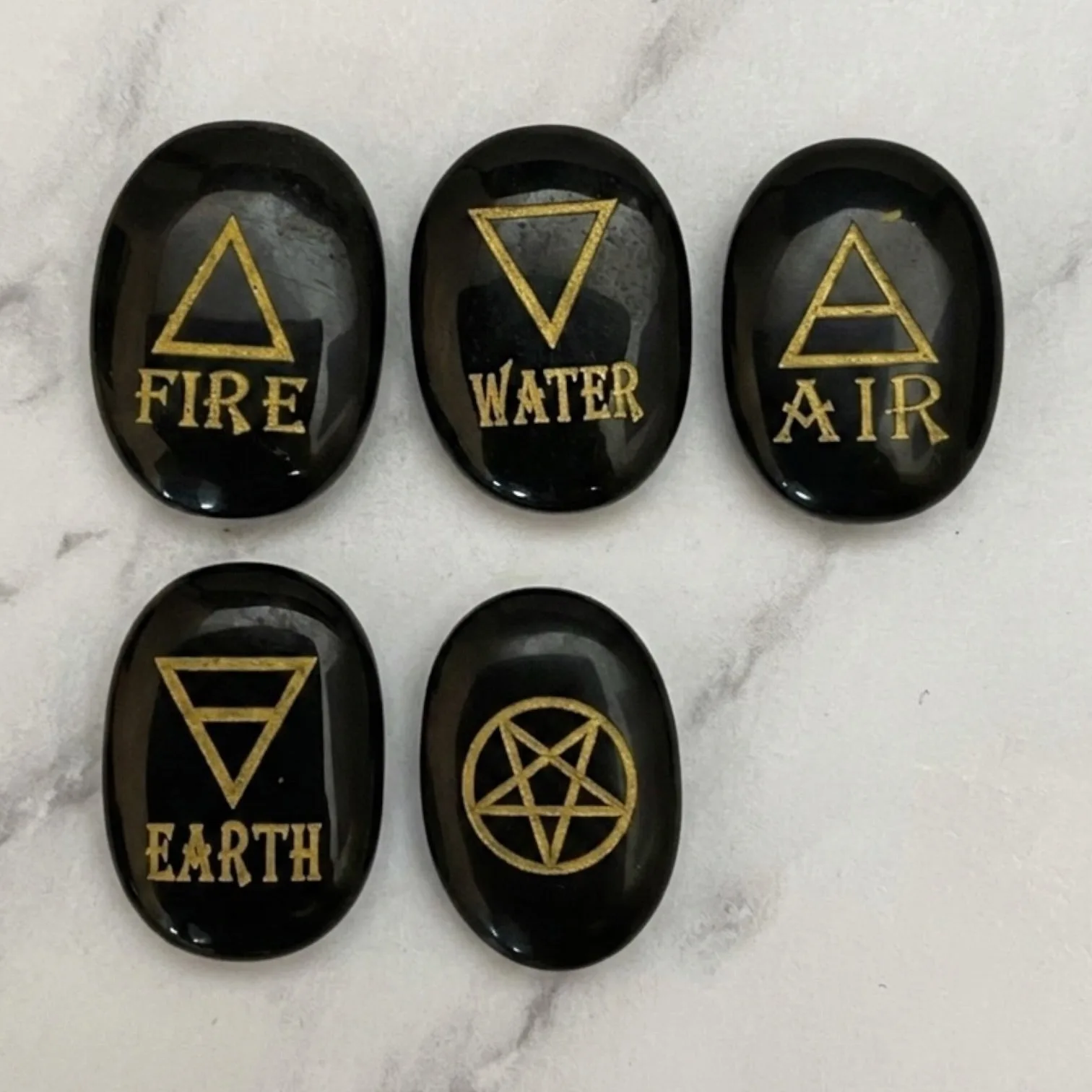 Black Agate 5 Element Chakra