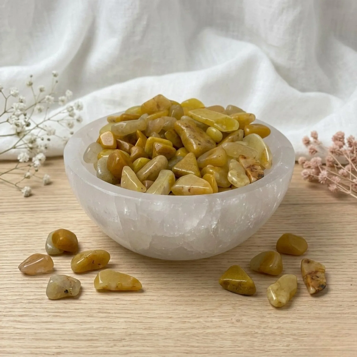 Yellow Jasper Chips
