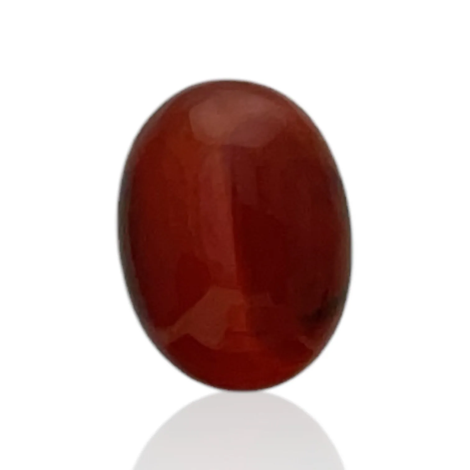 Carnelian Oval Cabachon - 17.6 Carat