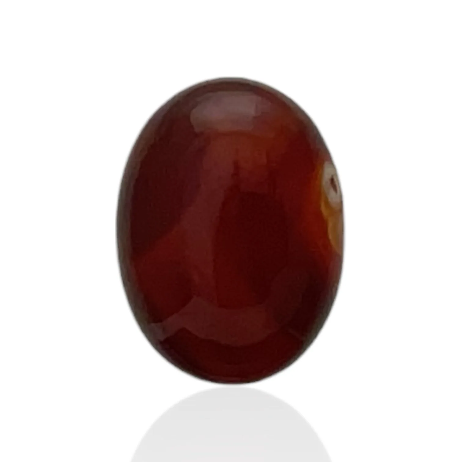 Carnelian Oval Cabachon - 18.3 Carat
