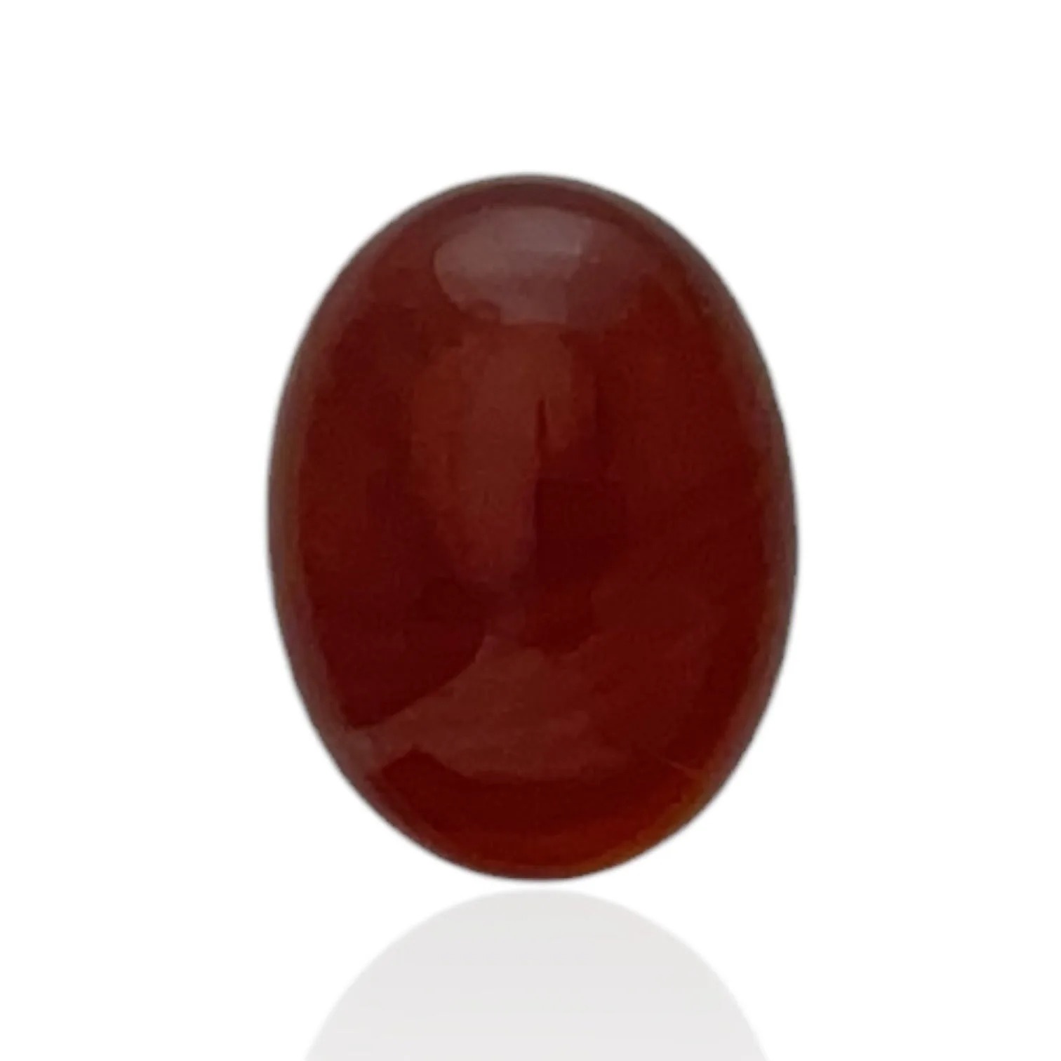 Carnelian Oval Cabachon - 18.2 Carat