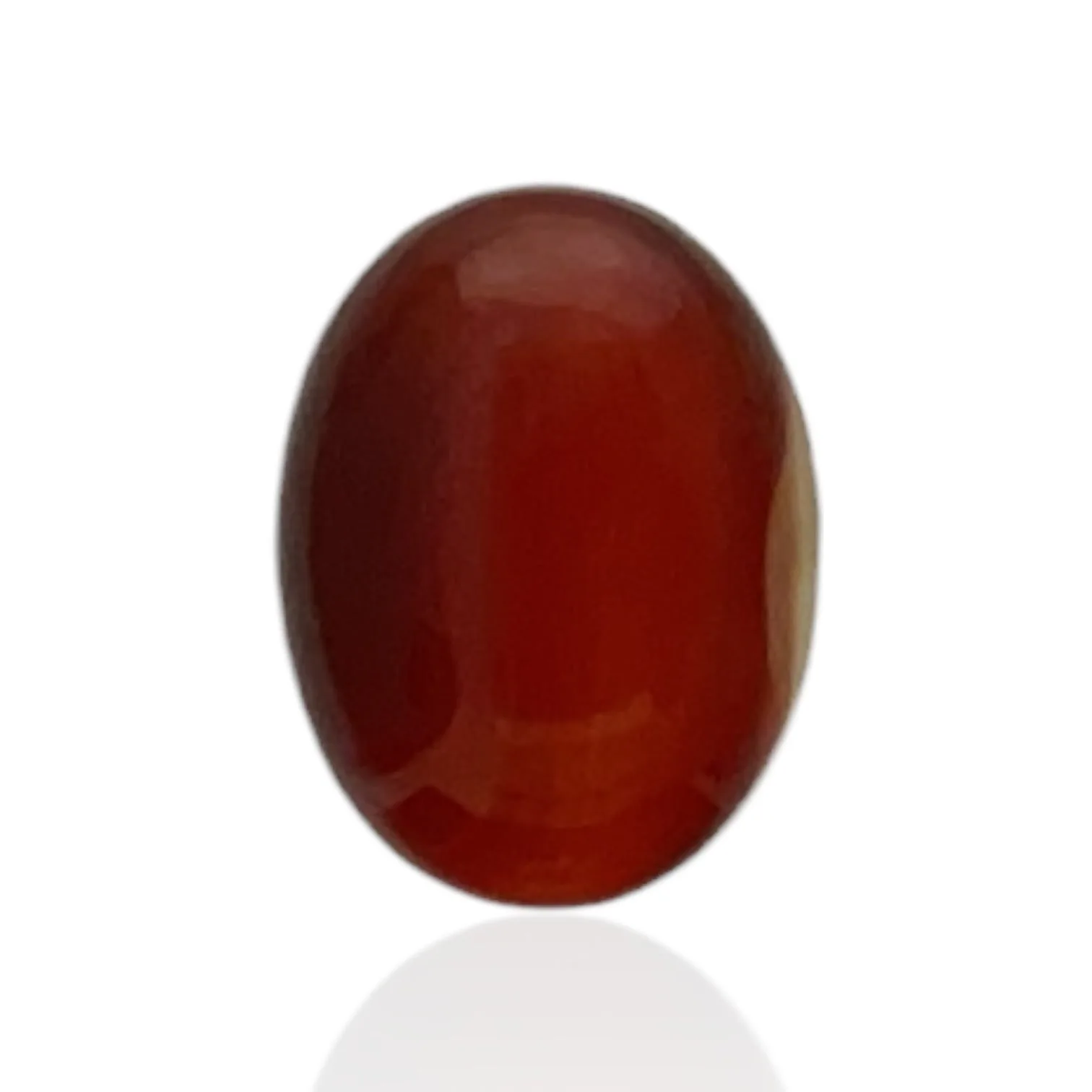 Carnelian Oval Cabachon - 17.3 Carat