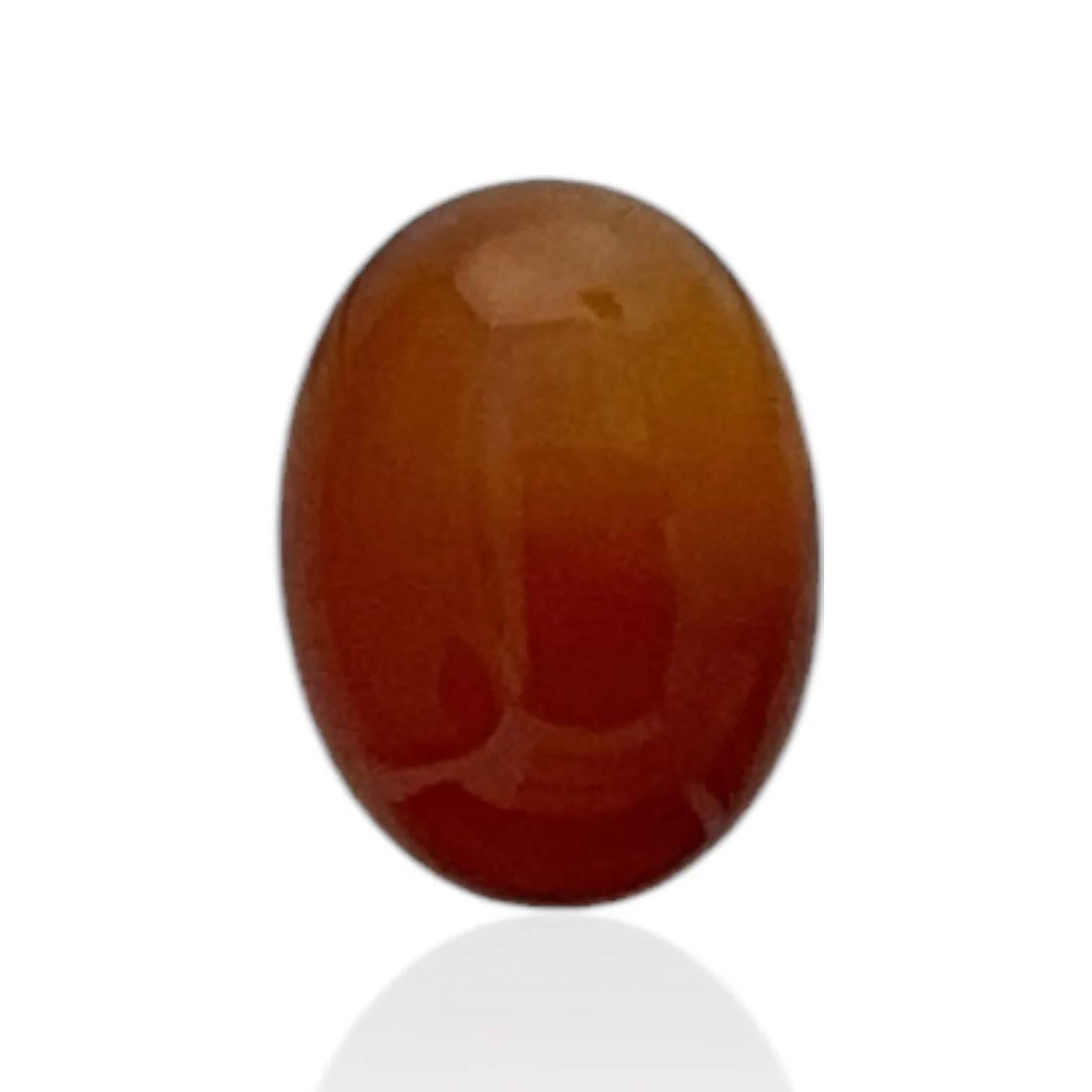 Carnelian Oval Cabachon - 18.6 Carat