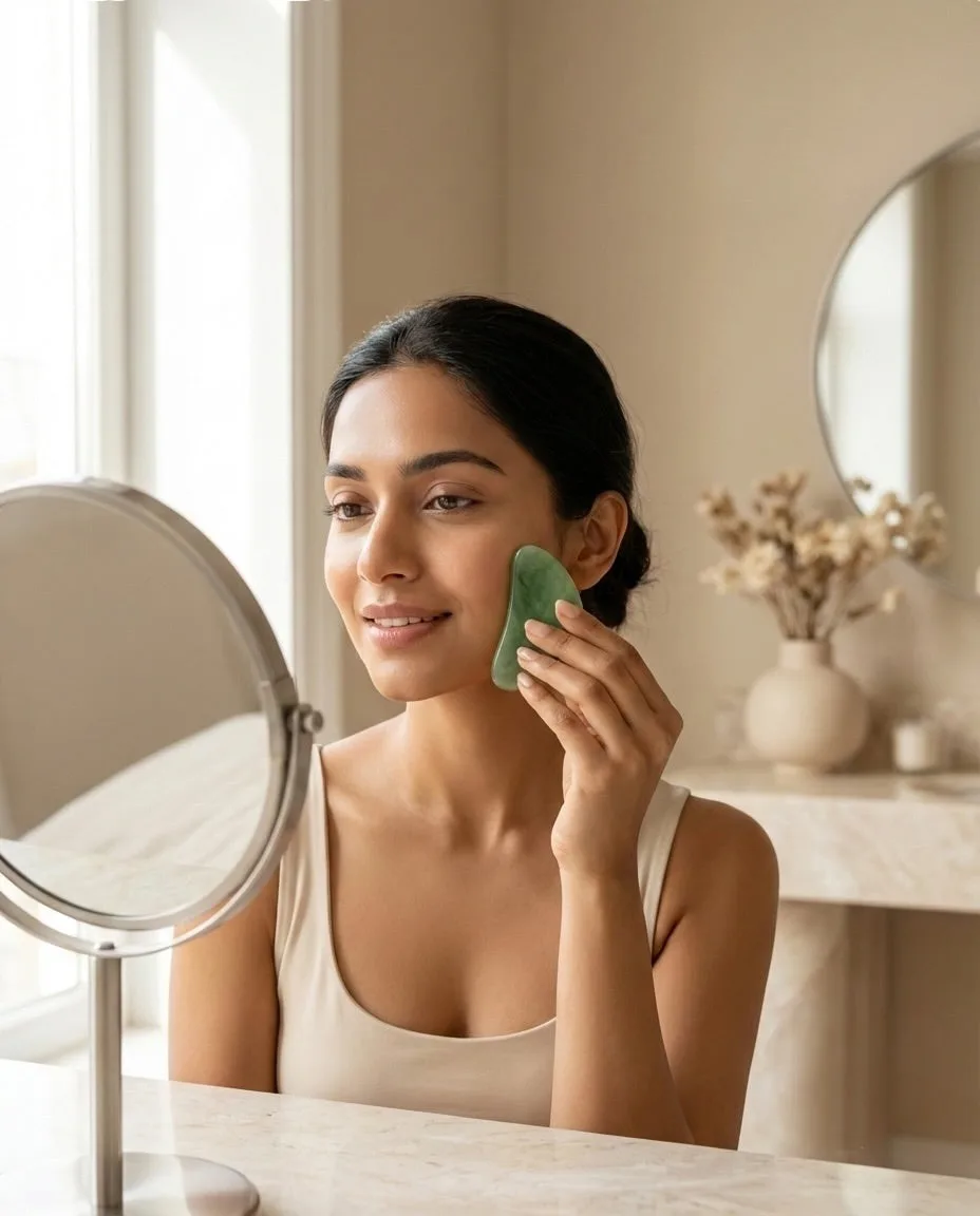 Green aventurine gua sha