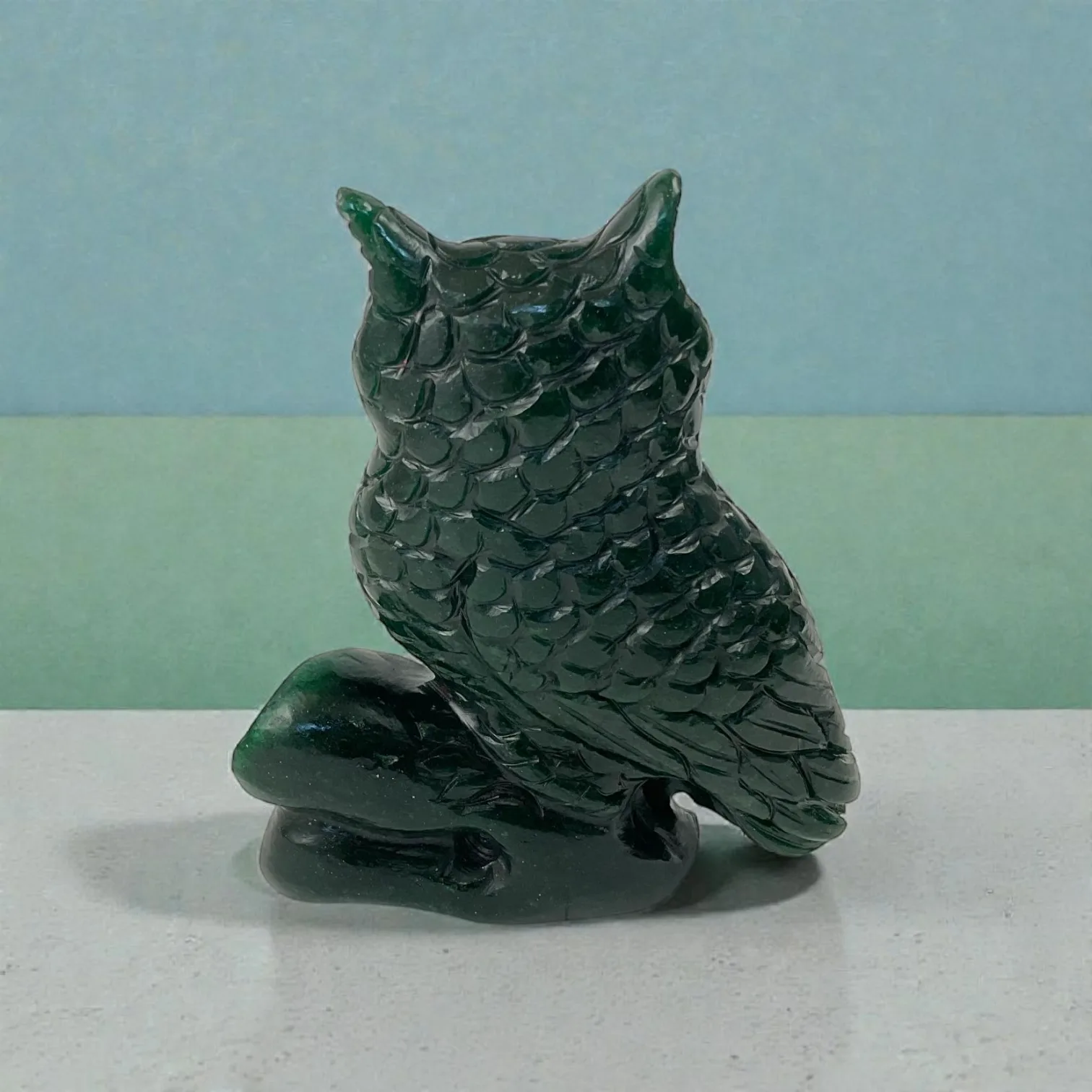 D. Green Aventurine Owl