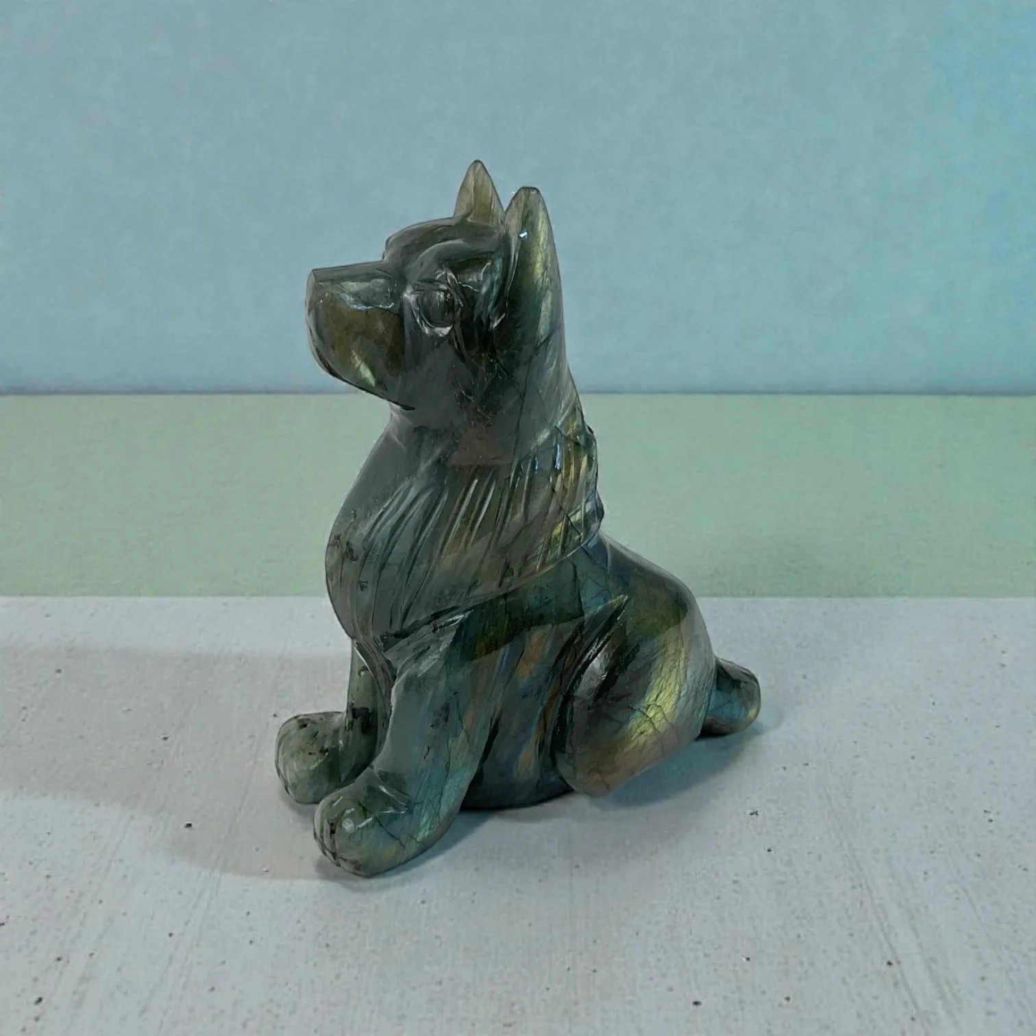 Labrodorite Dog