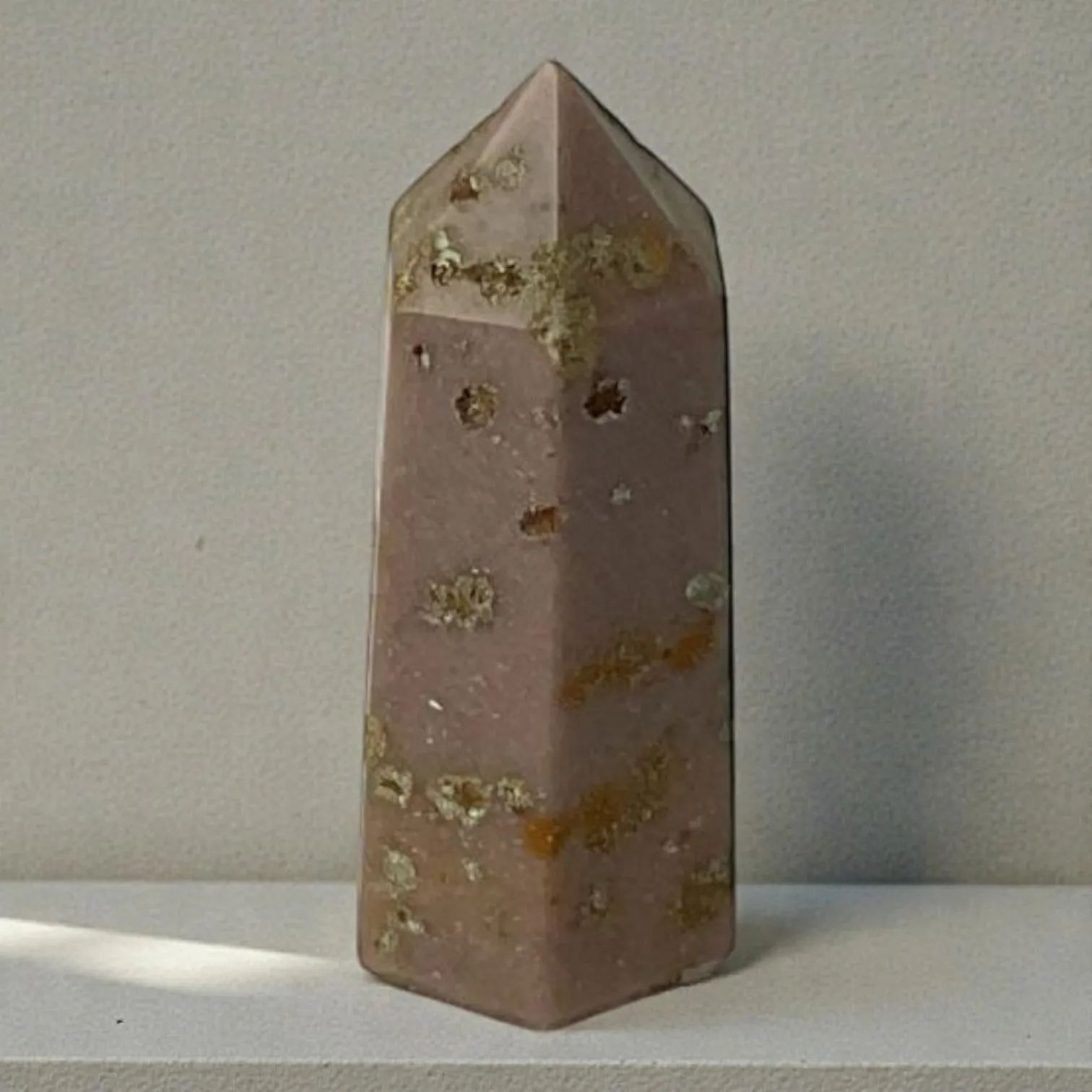 Pink Dendritic AGATE Pencil