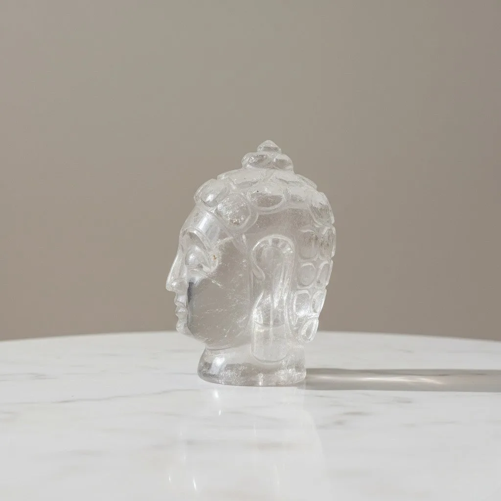 Clear Quatz Buddha
