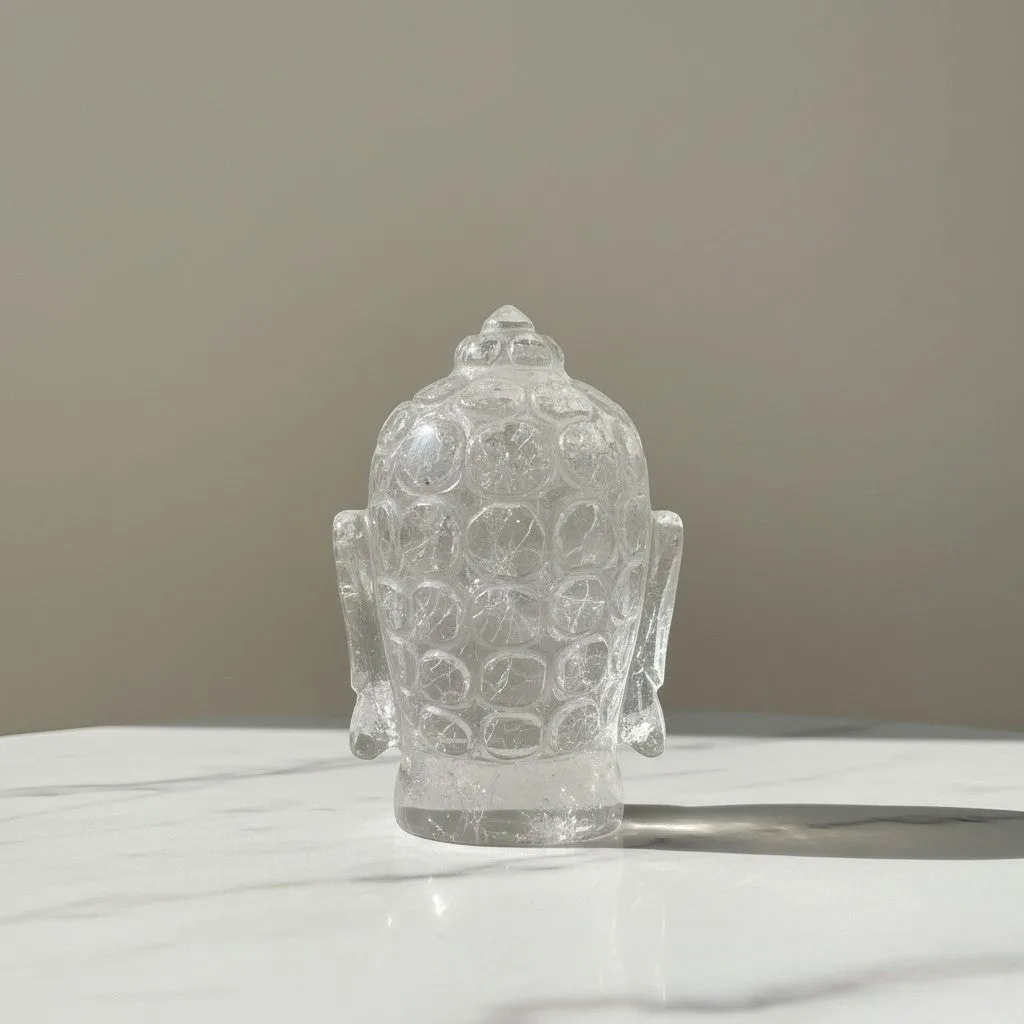 Clear Quatz Buddha