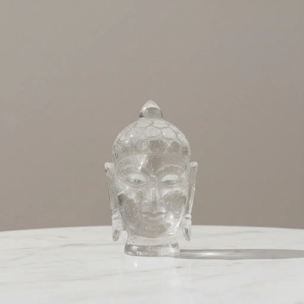 Clear Quatz Buddha