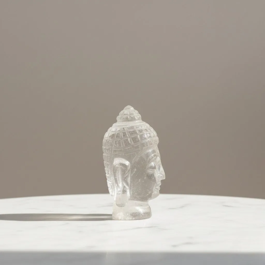 Clear Quatz Buddha
