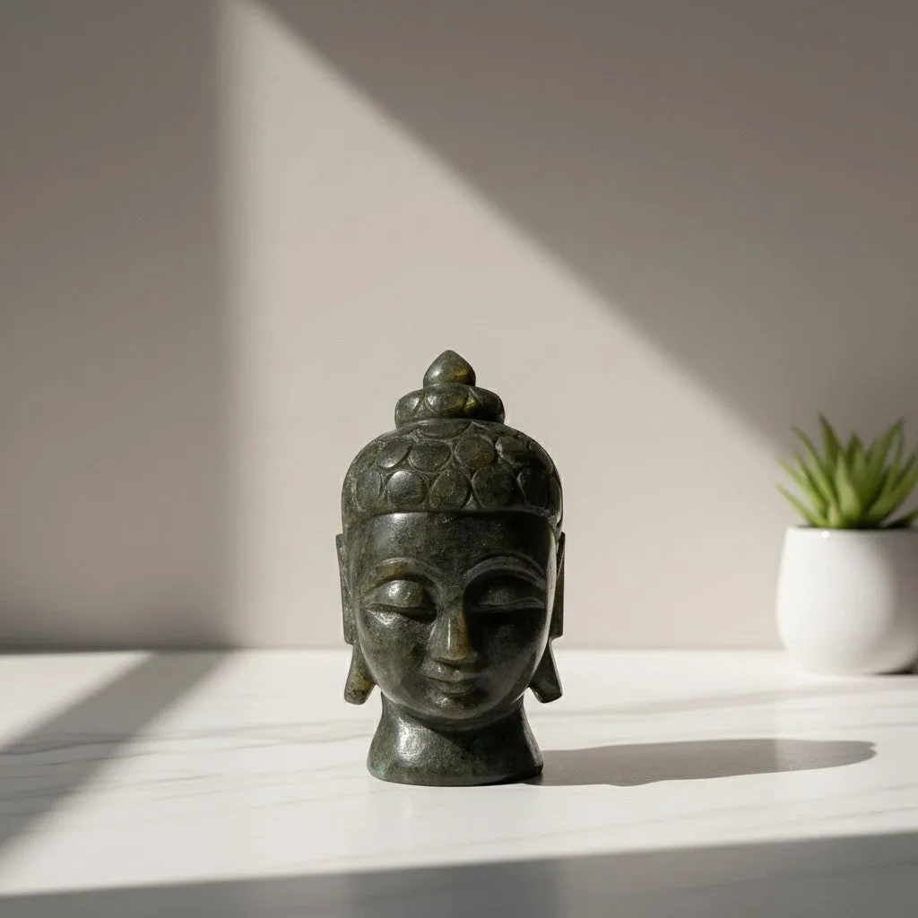Labrodorite Buddha