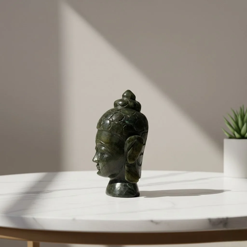 Labrodorite Buddha