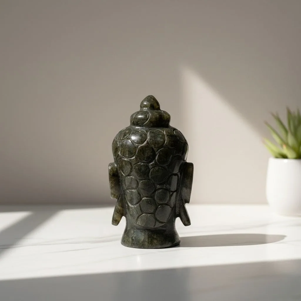Labrodorite Buddha