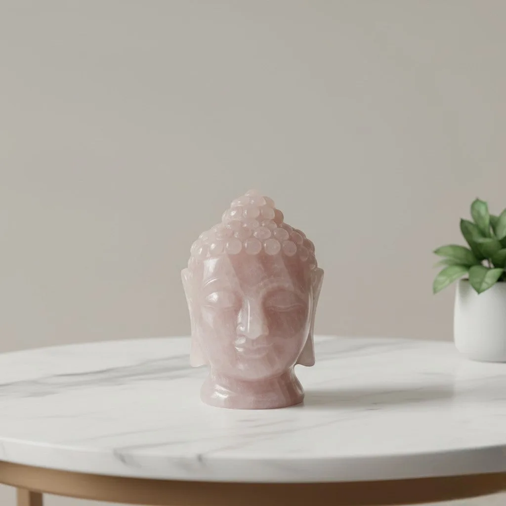 Rose Quartz Buddha