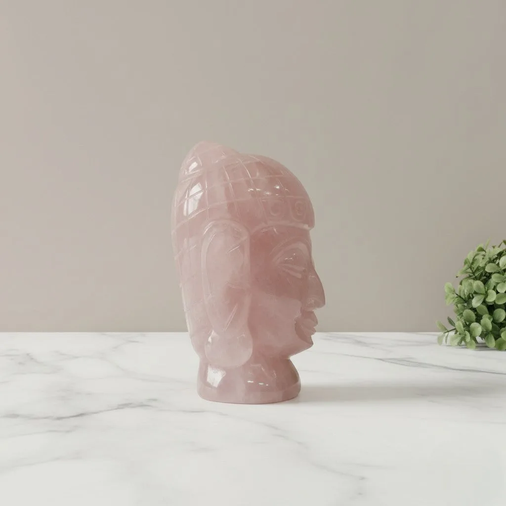 Rose Quartz Buddha