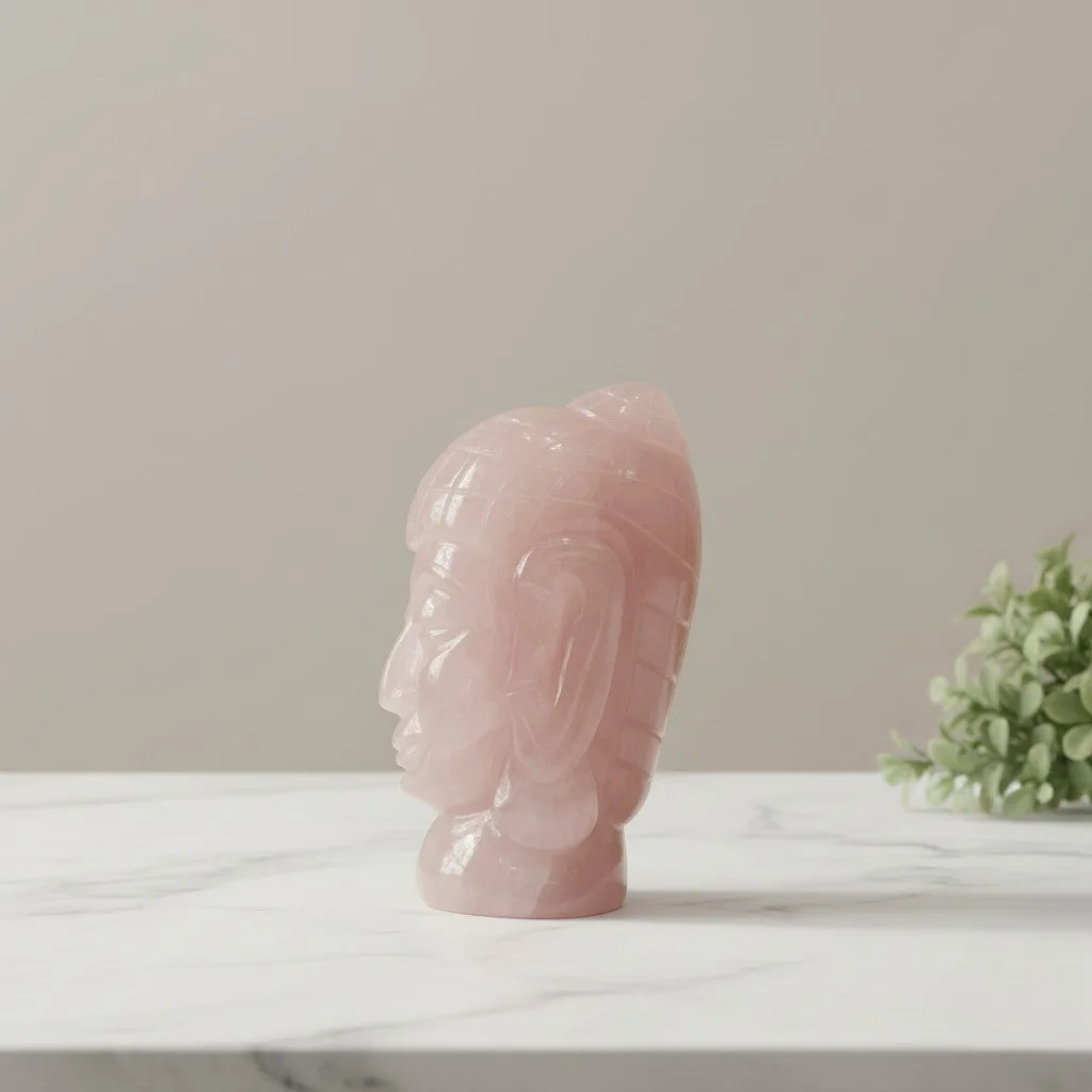 Rose Quartz Buddha