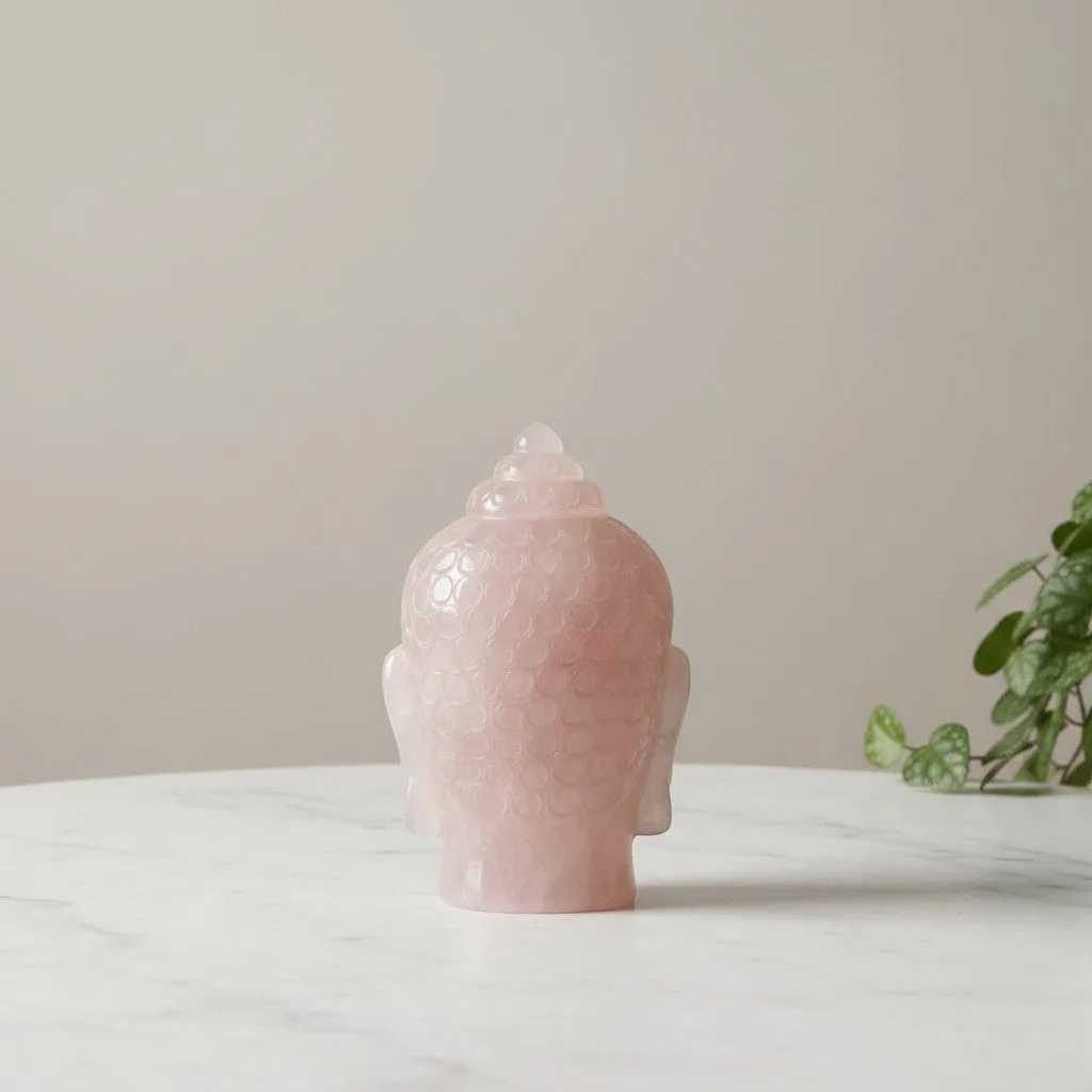 Rose Quartz Buddha