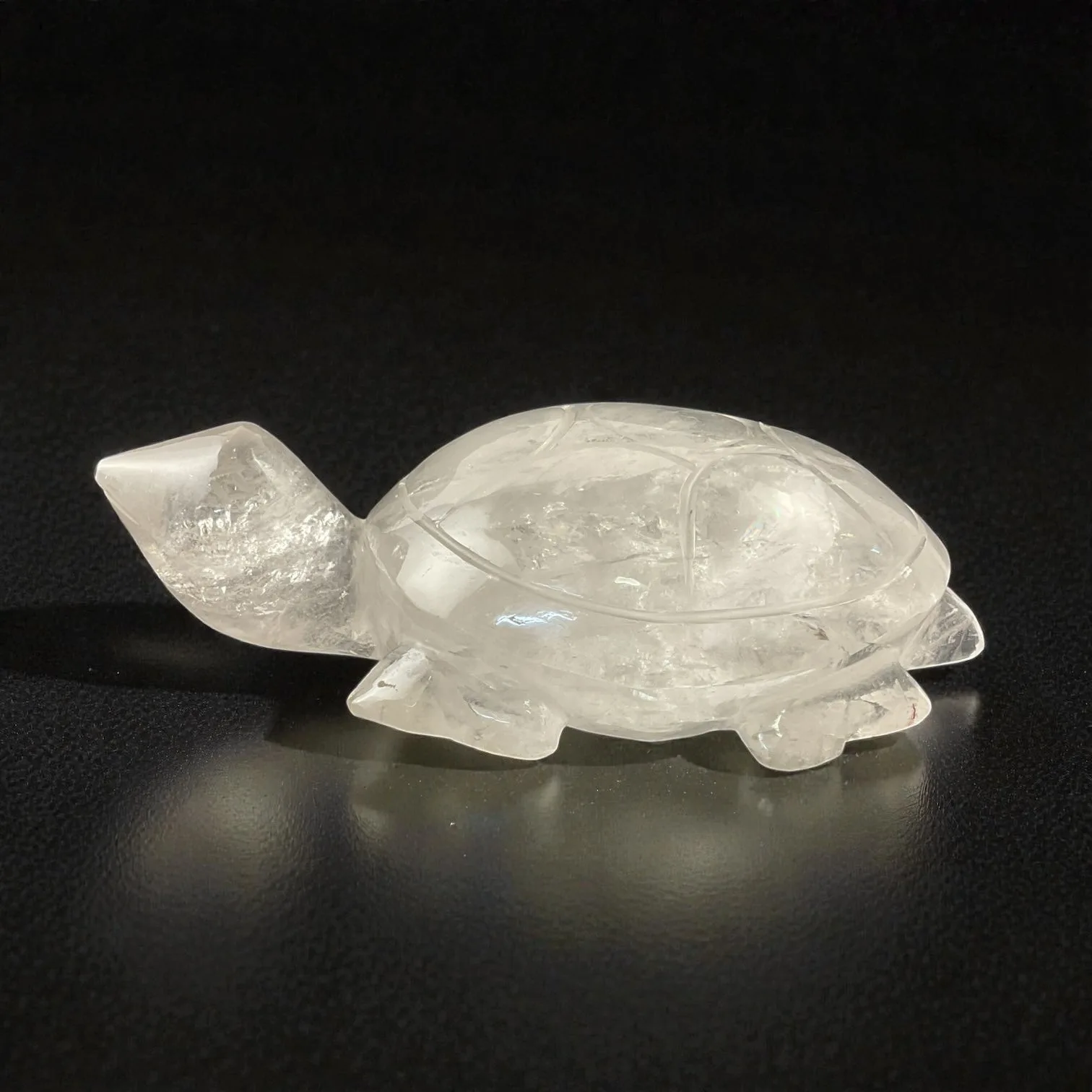 Clear Quartz Turtle