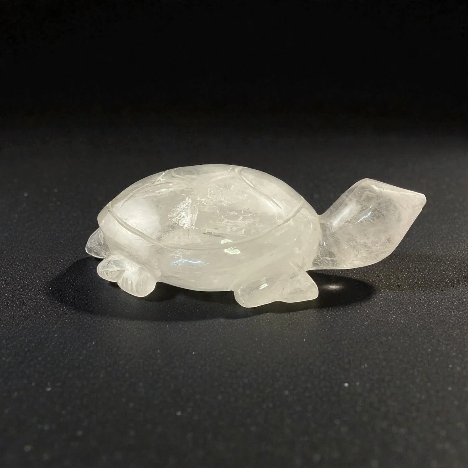 Clear Quartz Turtle