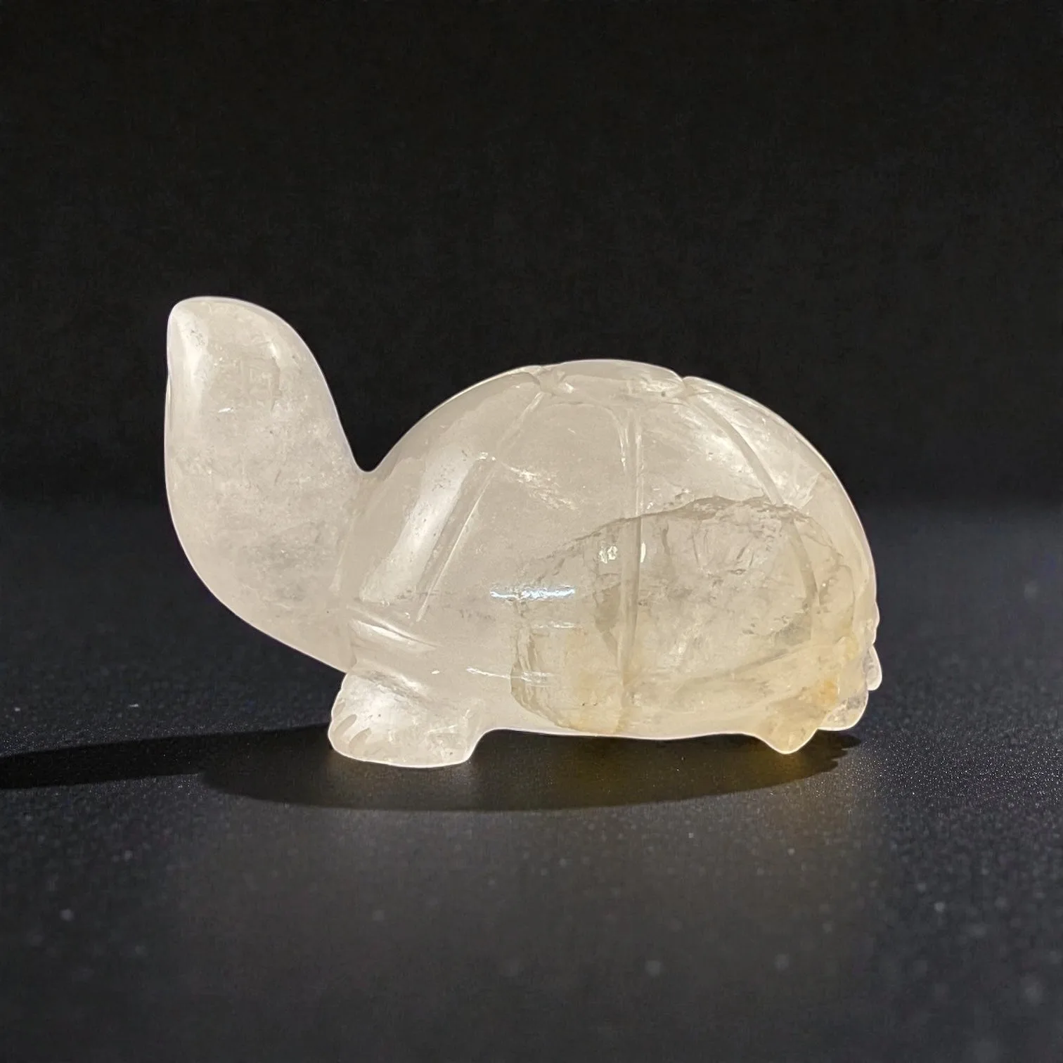 Clear Quartz Turtle