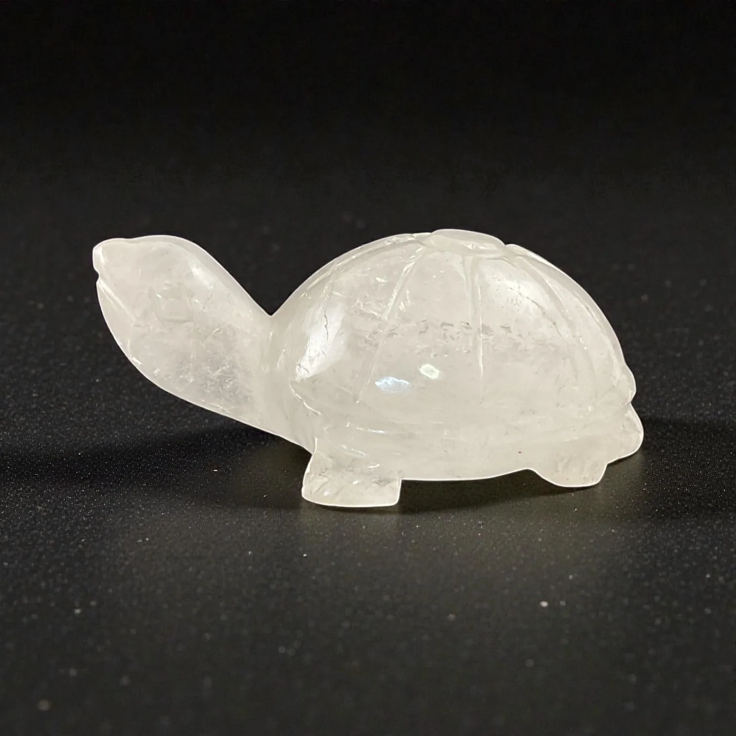 Clear Quartz Turtle