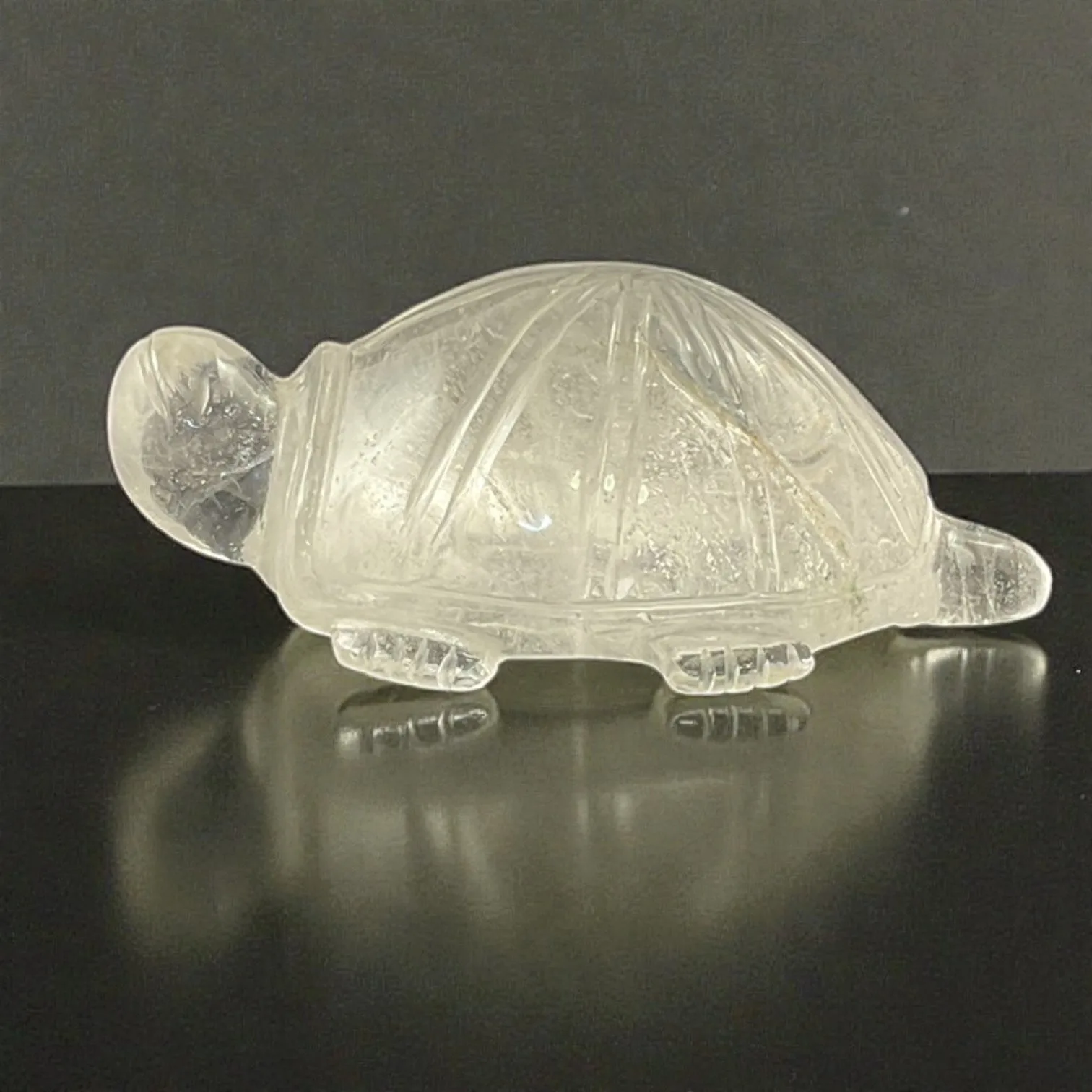 Clear Quartz Turtle