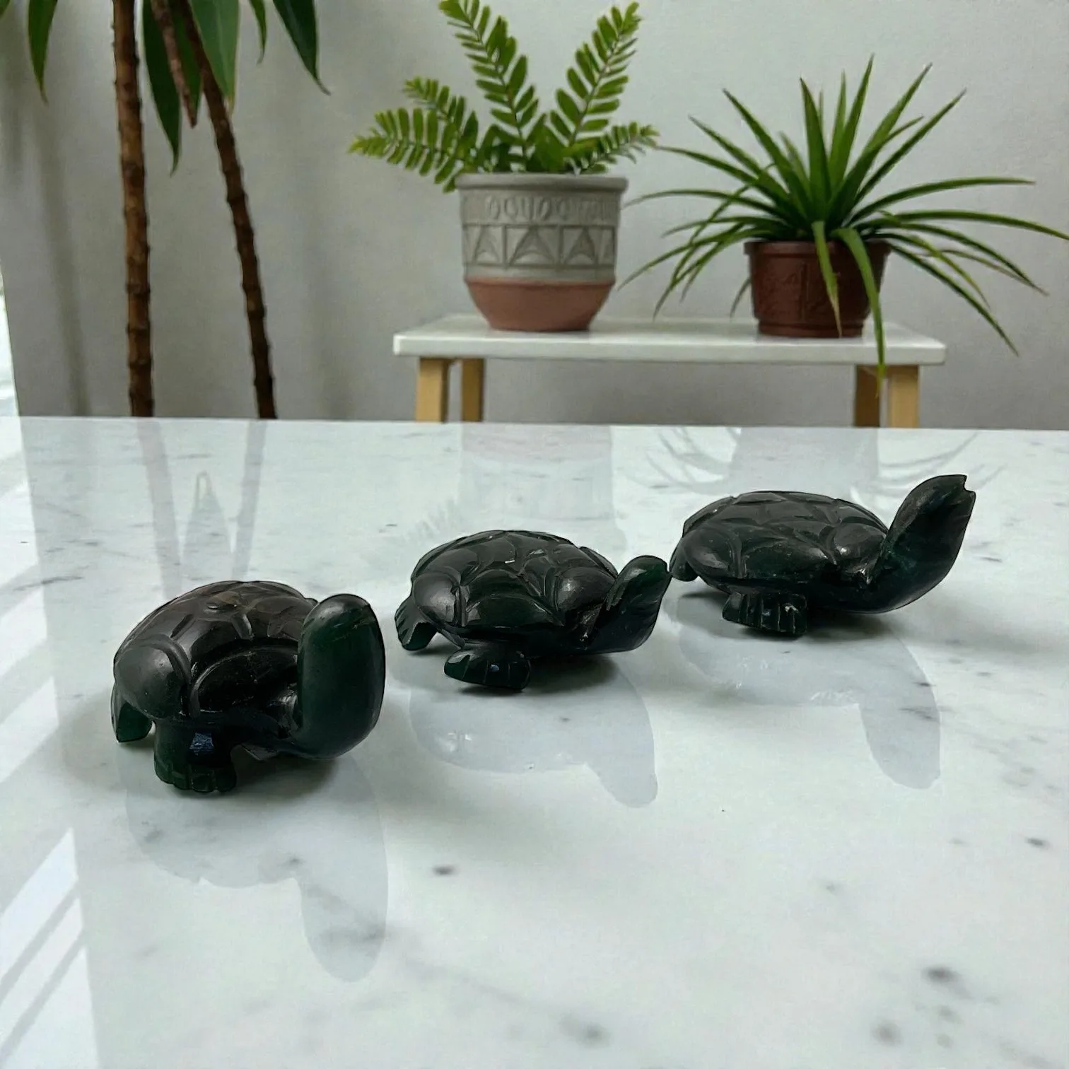 Green Aventurine Turtle