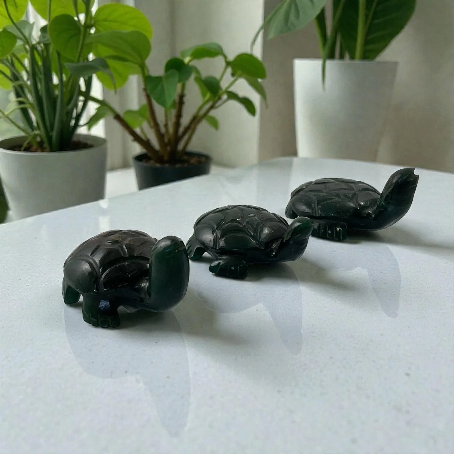 Green Aventurine Turtle