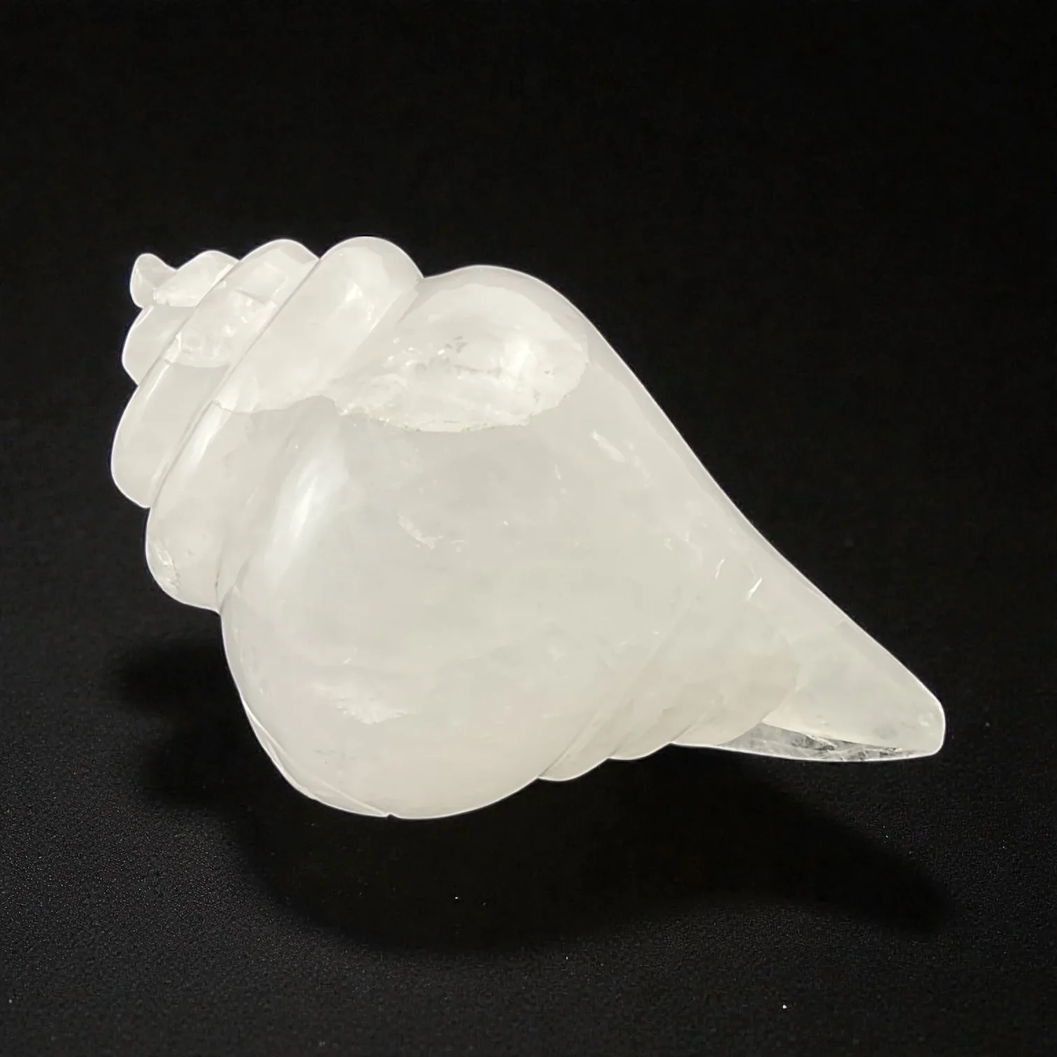 Crystal Quartz Shankh