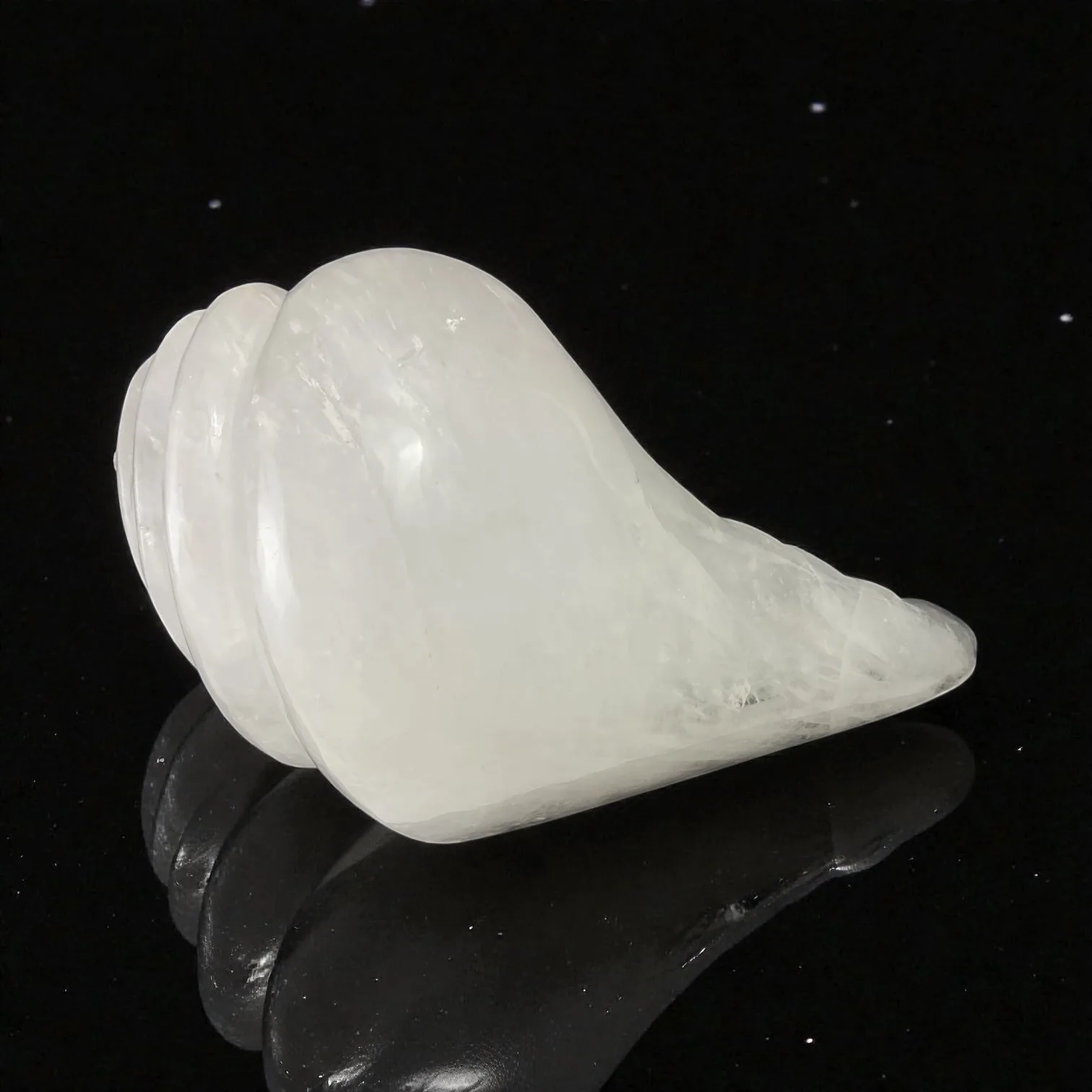 Crystal Quartz Shankh