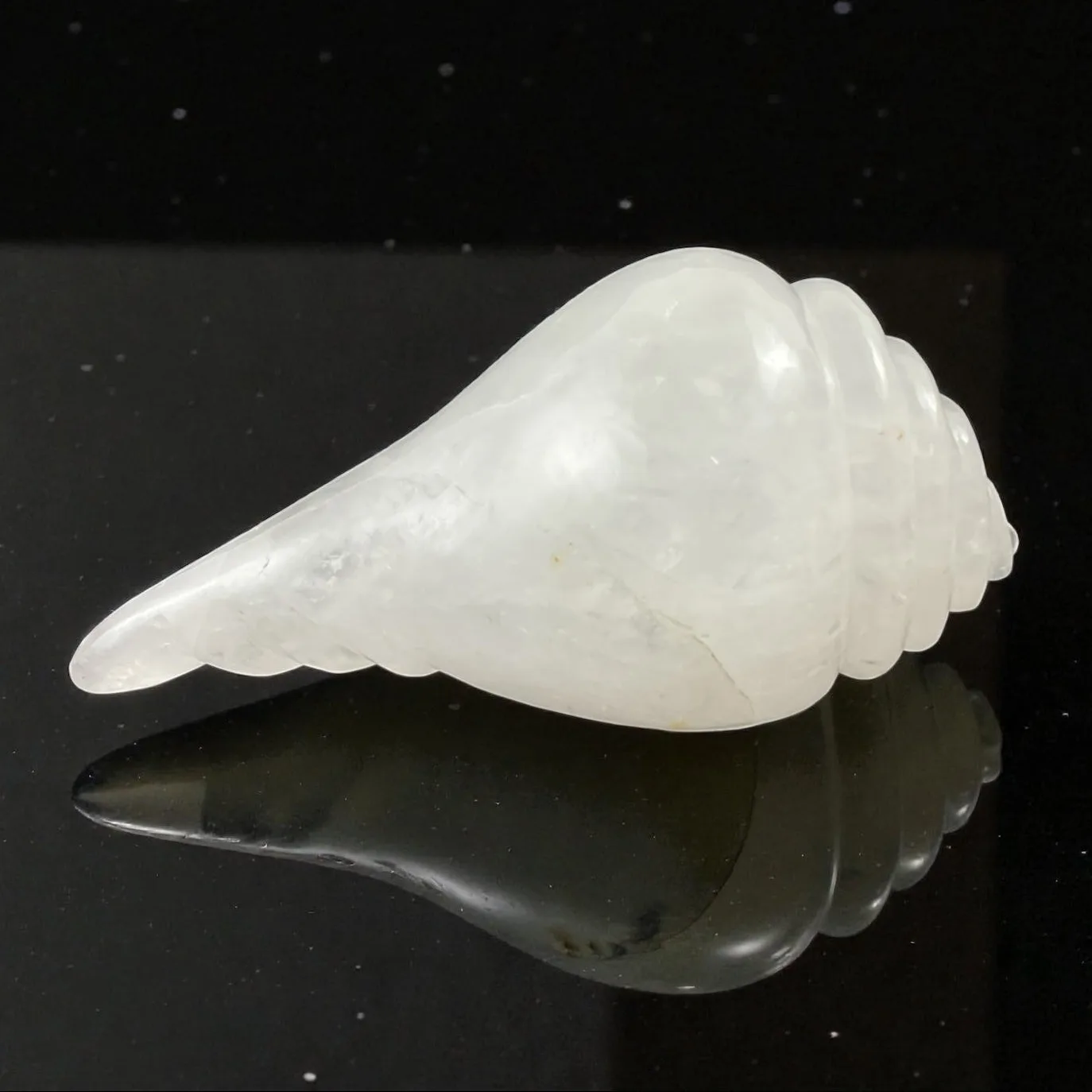 Crystal Quartz Shankh