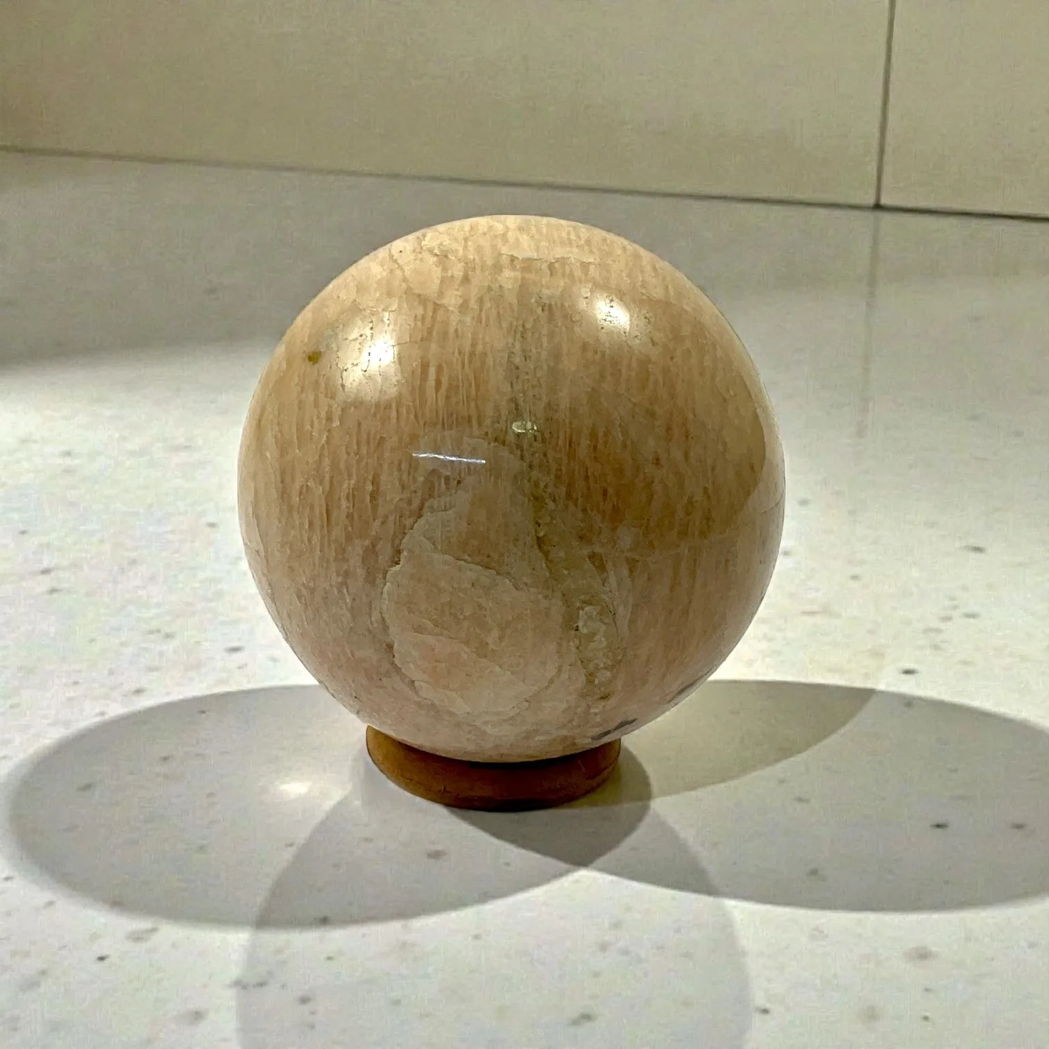 Peach Moonstone Ball