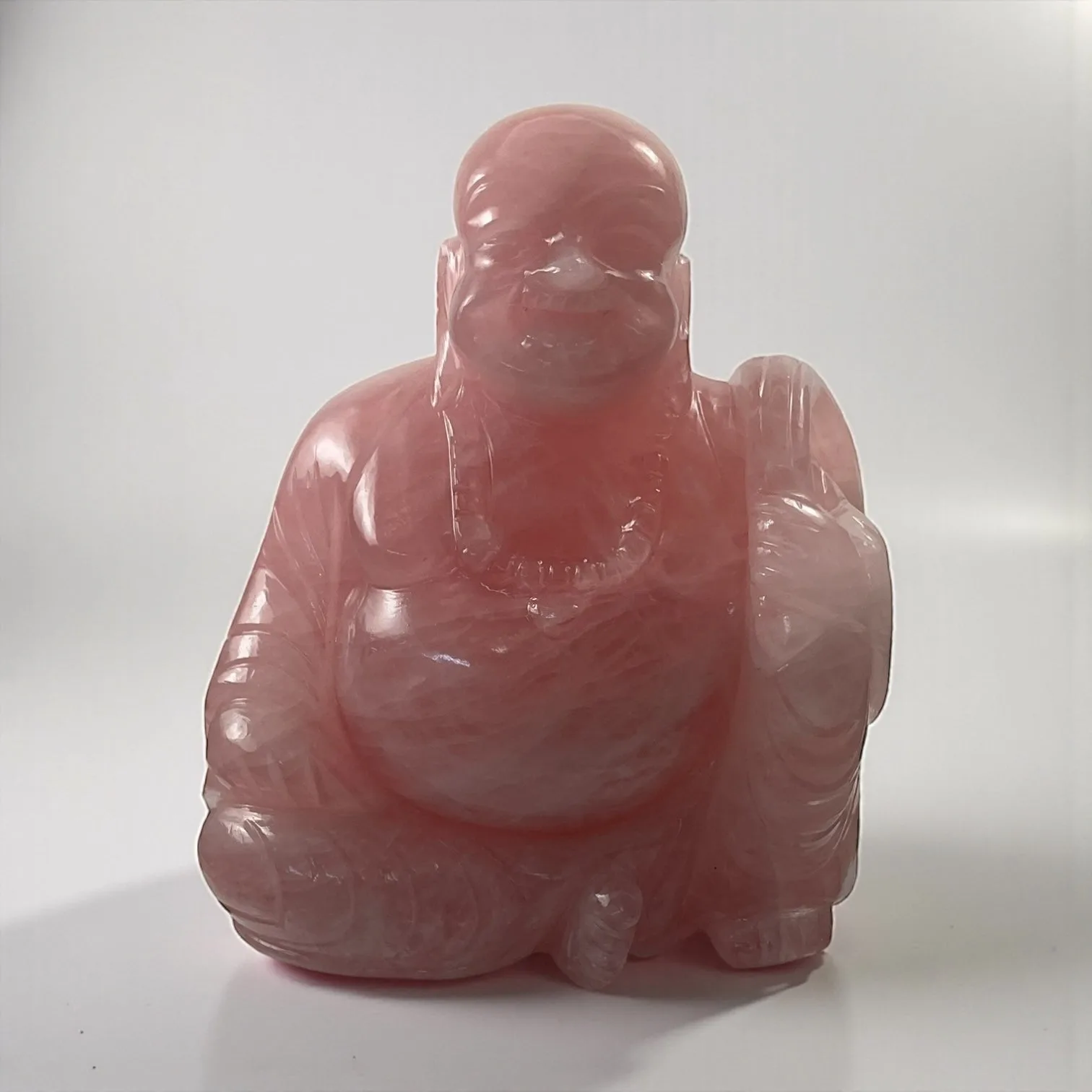 Rose Quartz Buddha