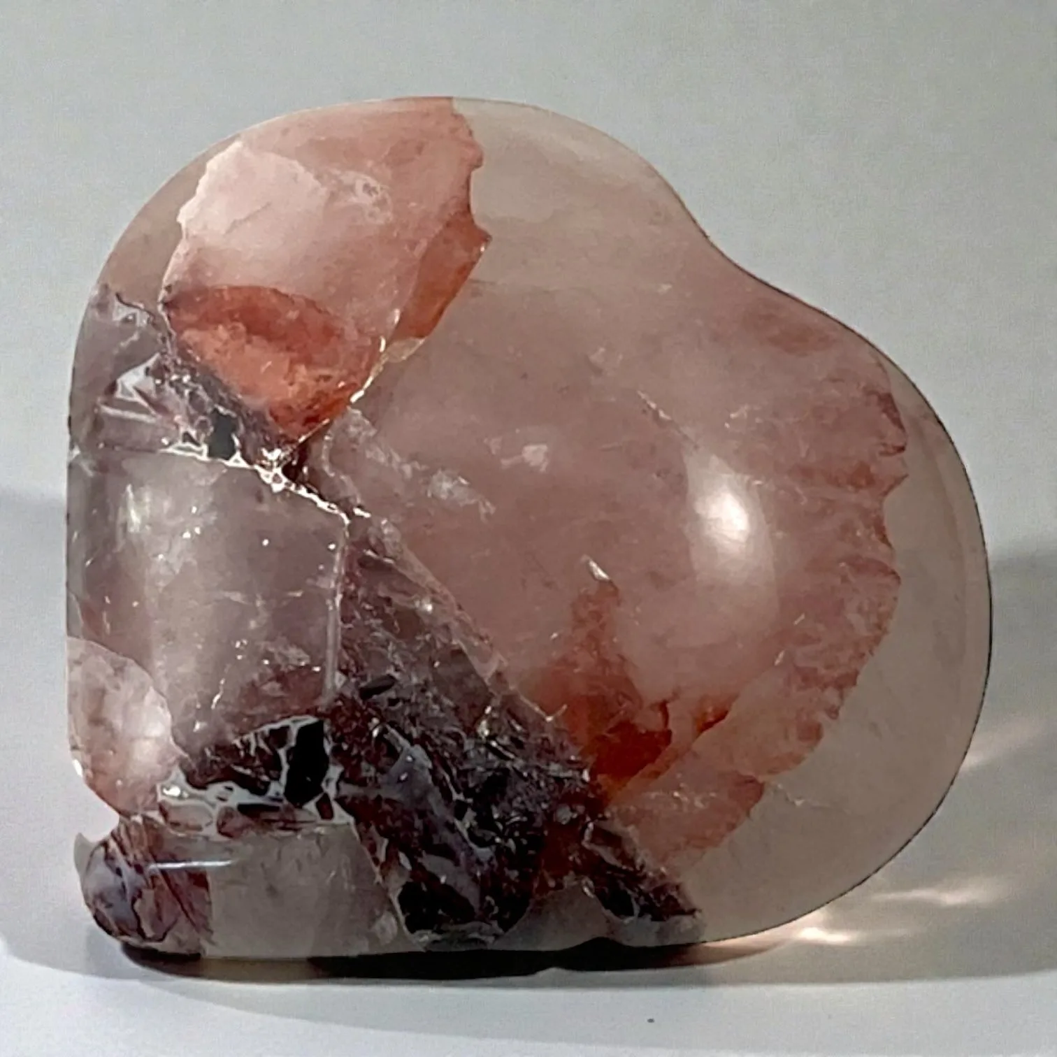 Fire Quartz Heart