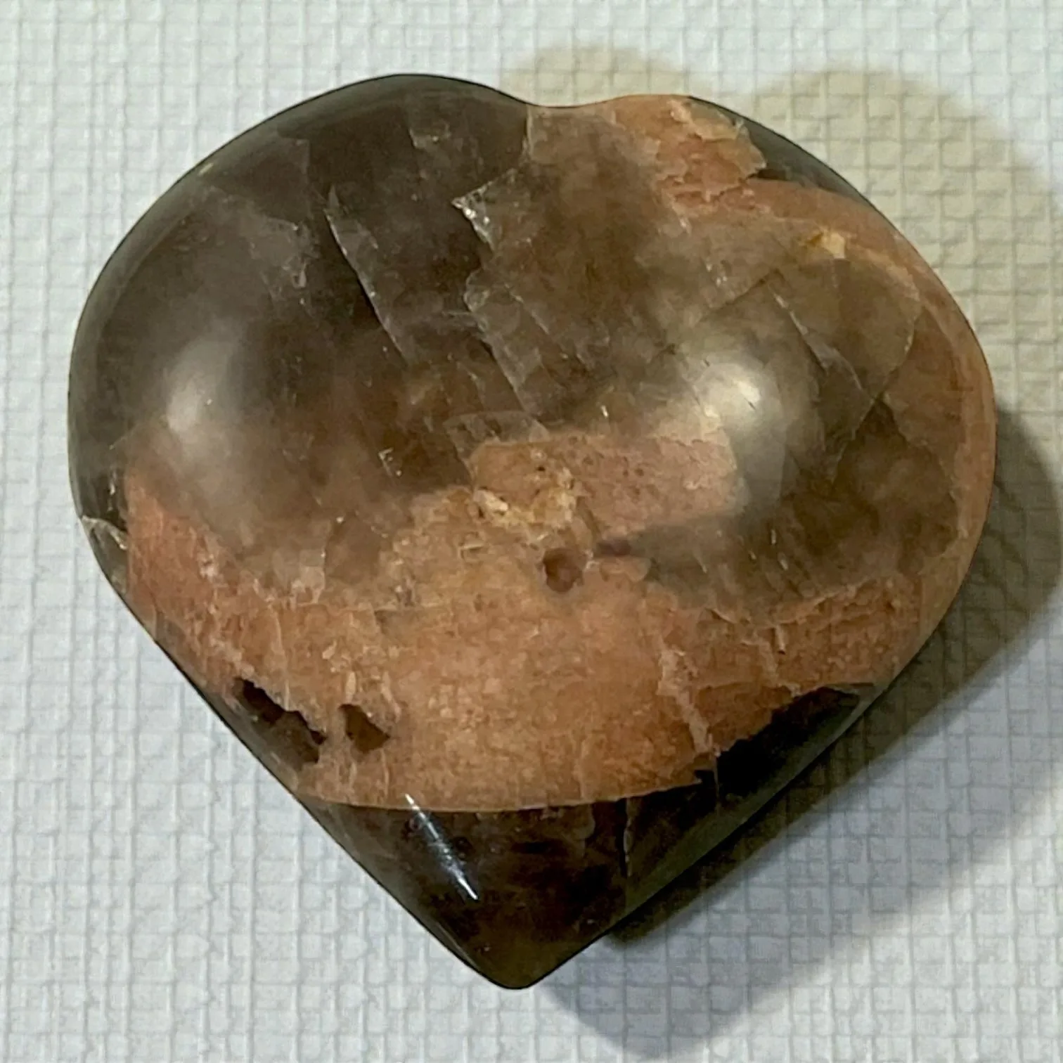 Smoky Quartz Heart