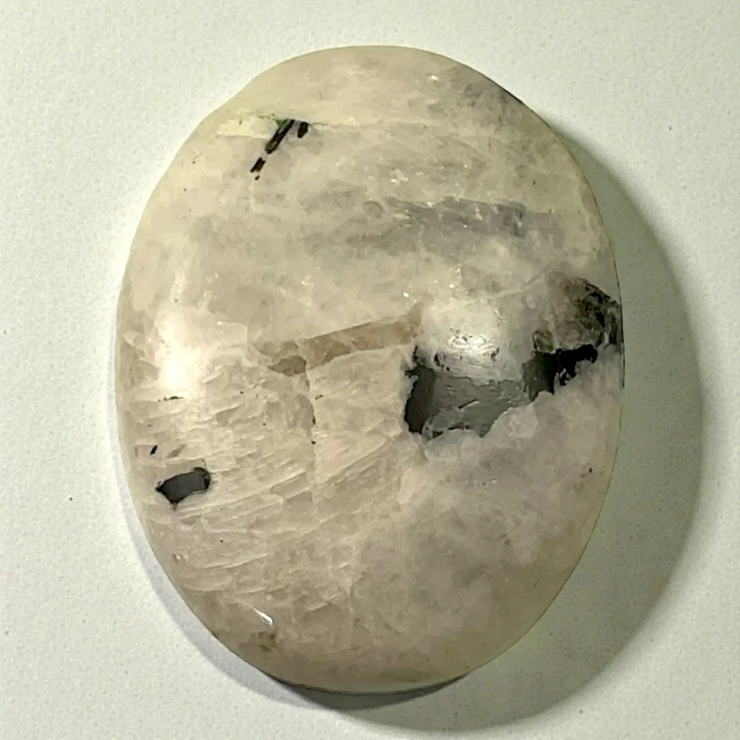 Moonstone Palm Stone