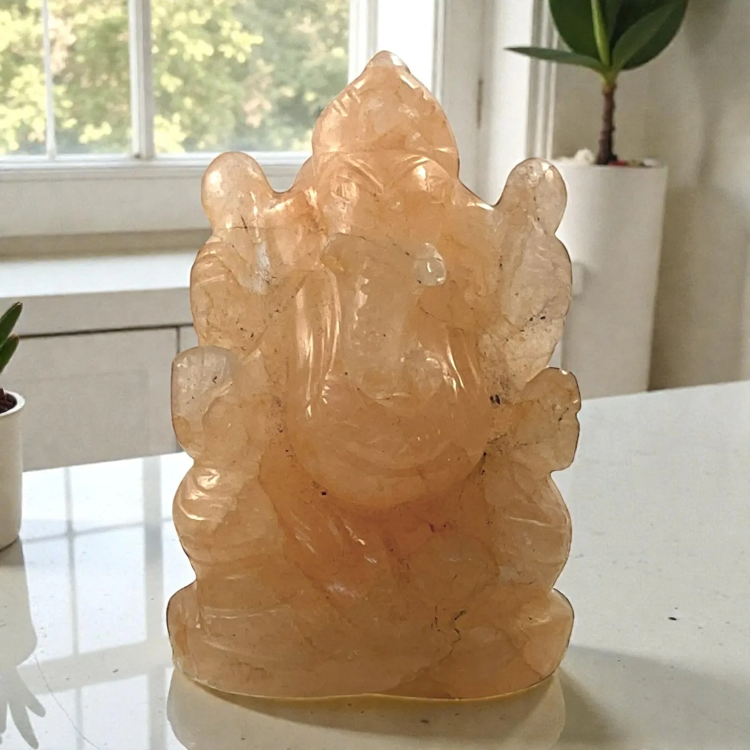 Yellow Aventurine Ganesha