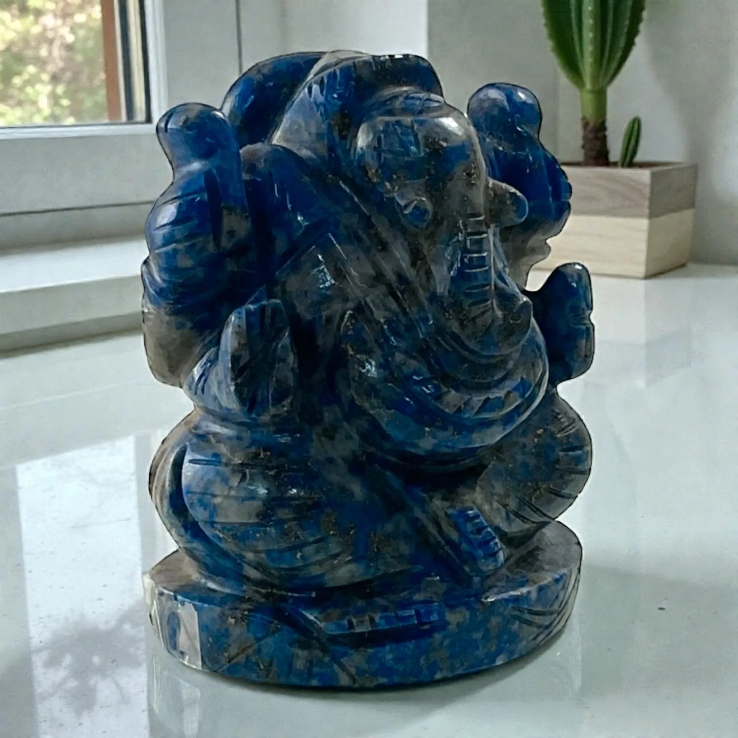 Lapis Lazuli Ganesha