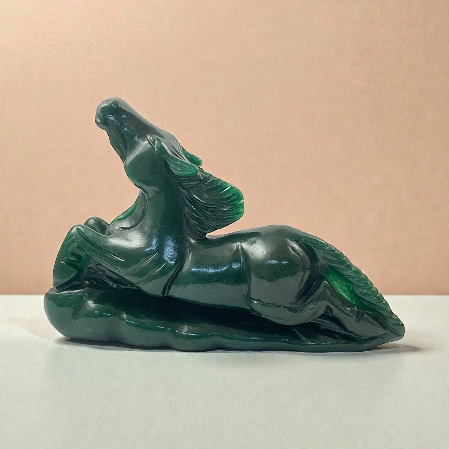 Green Aventurine Horse