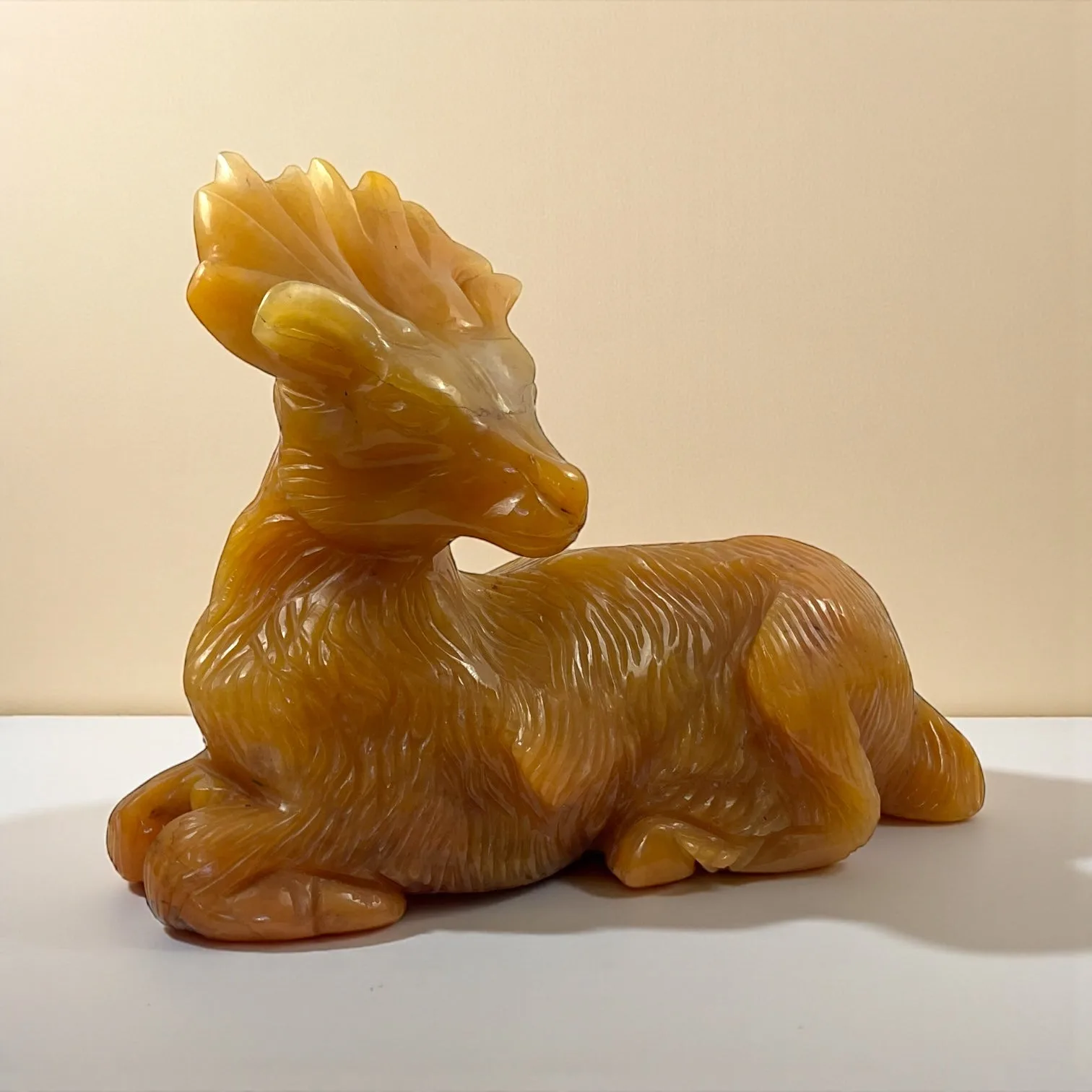 Yellow Aventurine Deer