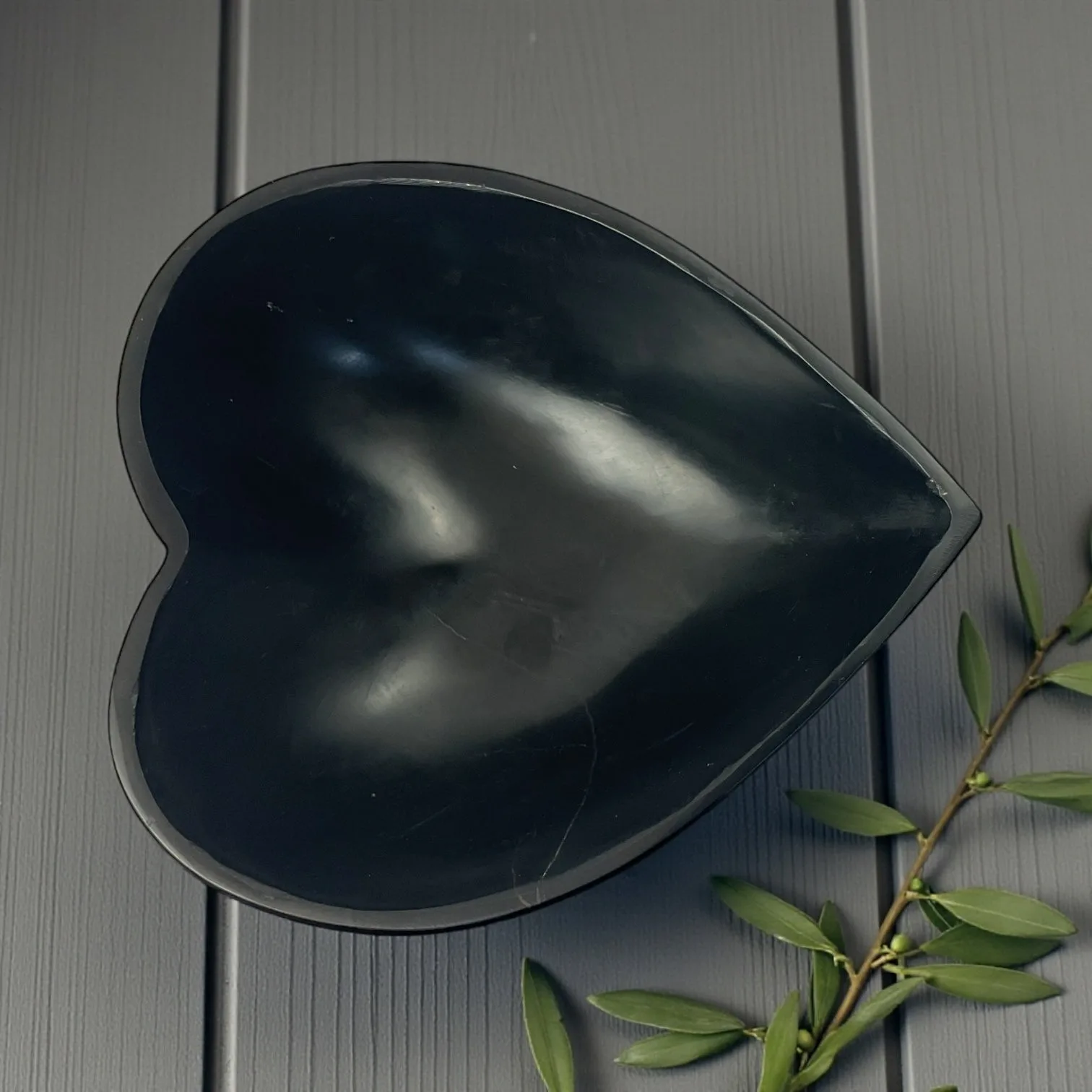 Black Obsidian Bowl