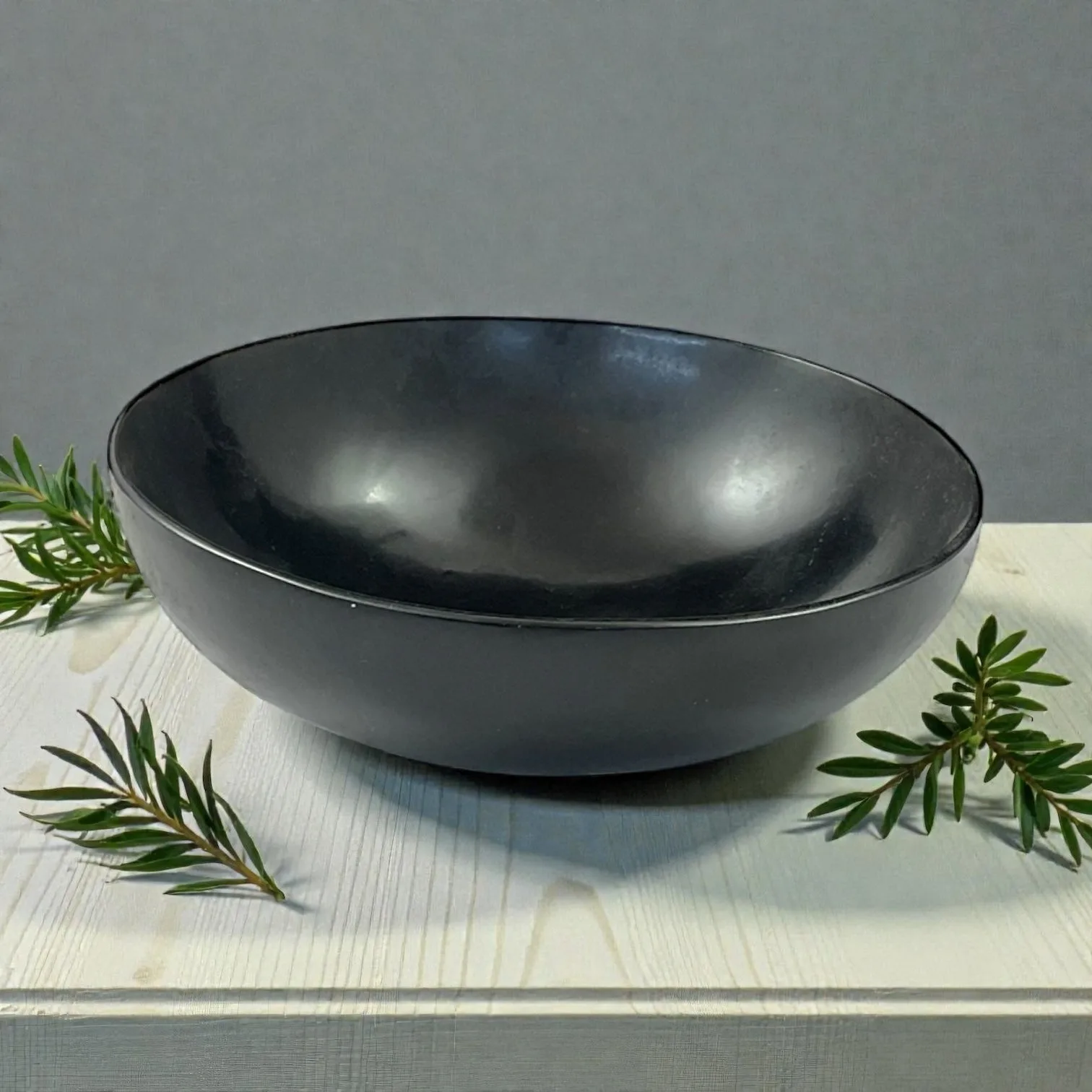 Black Obsidian Bowl
