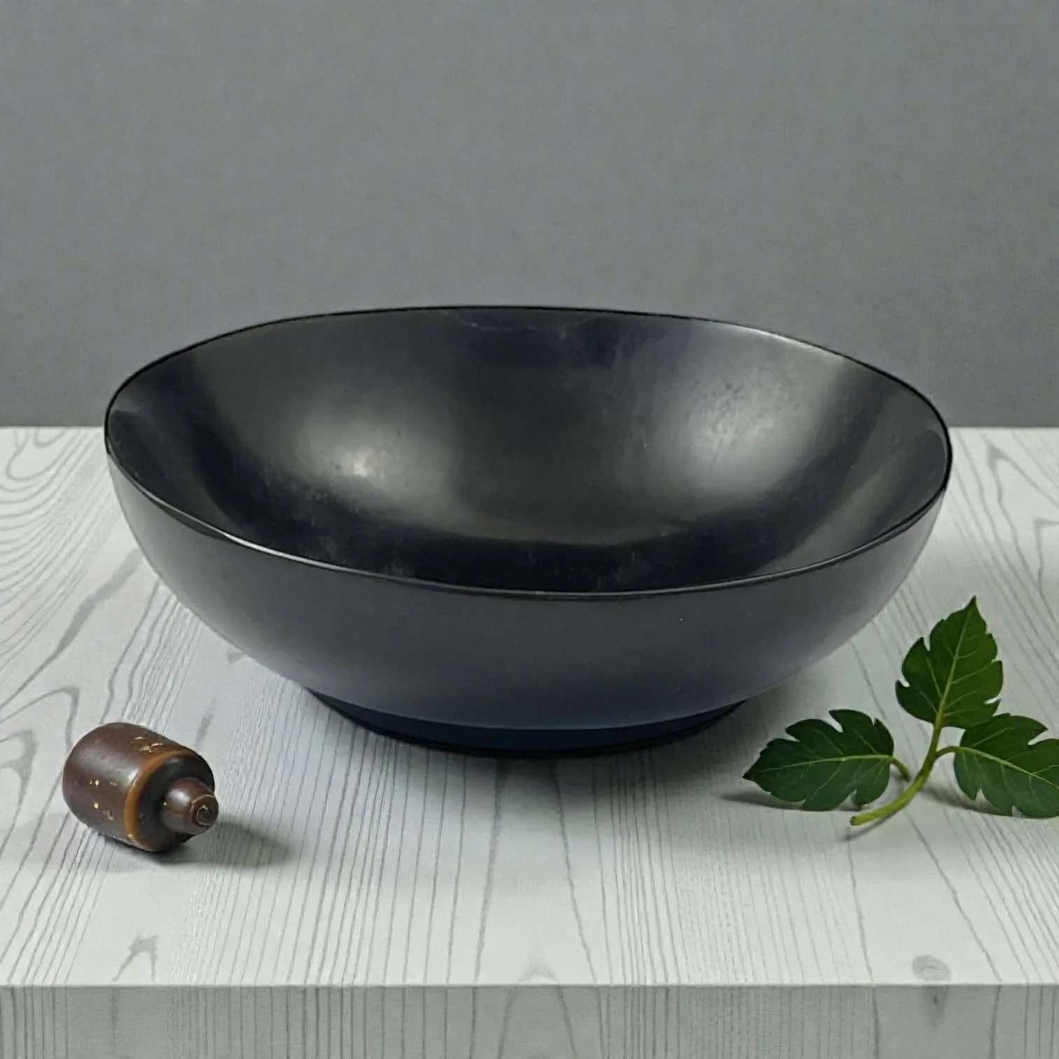 Black Obsidian Bowl