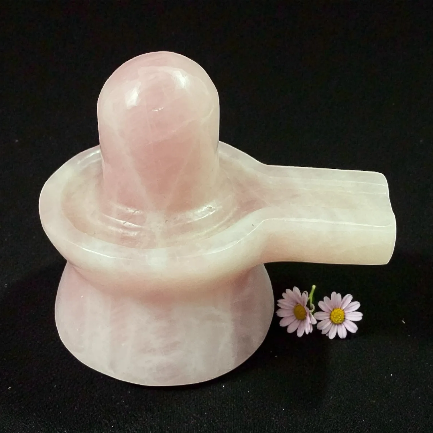 Rose Quartz Shivling