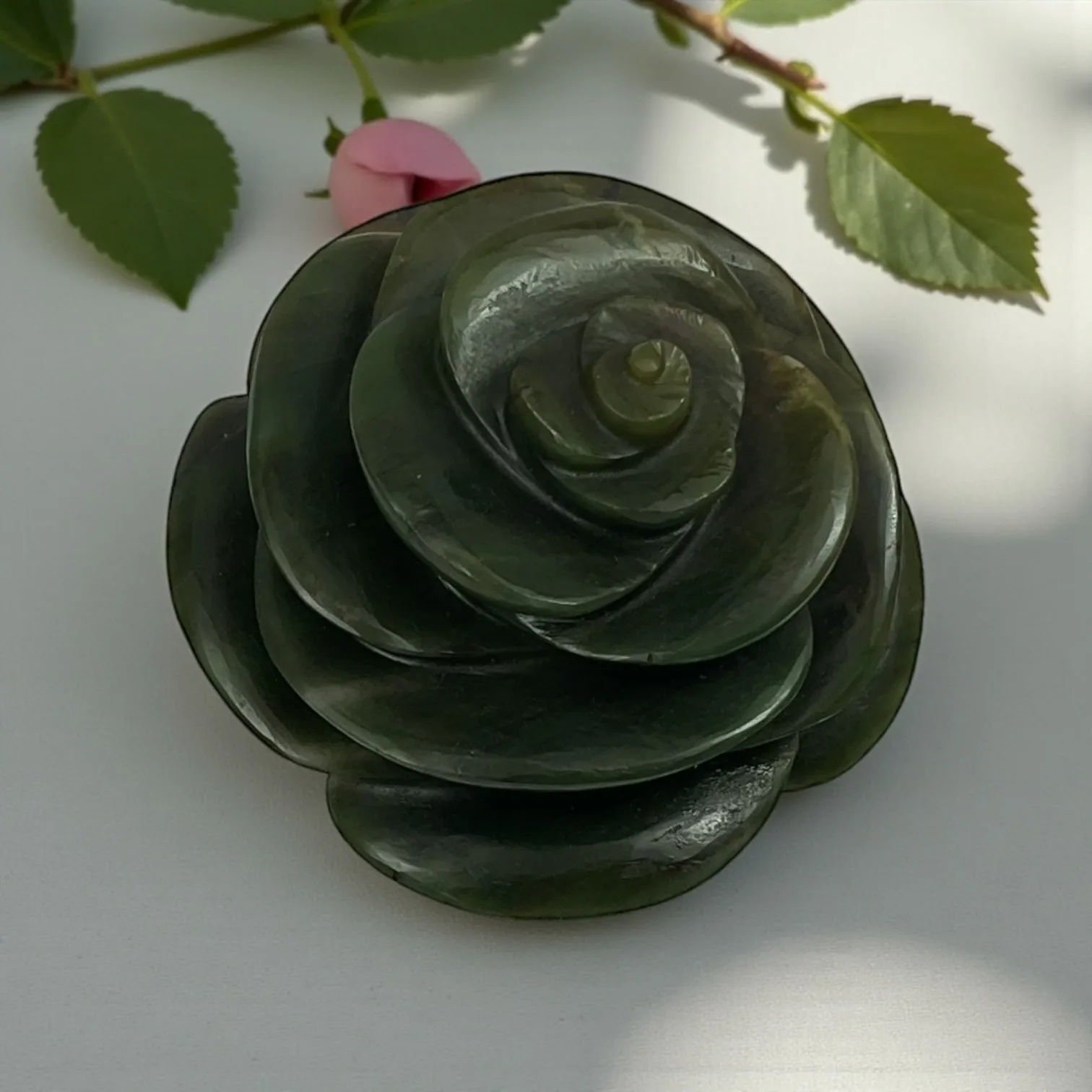 Green Jade Flower