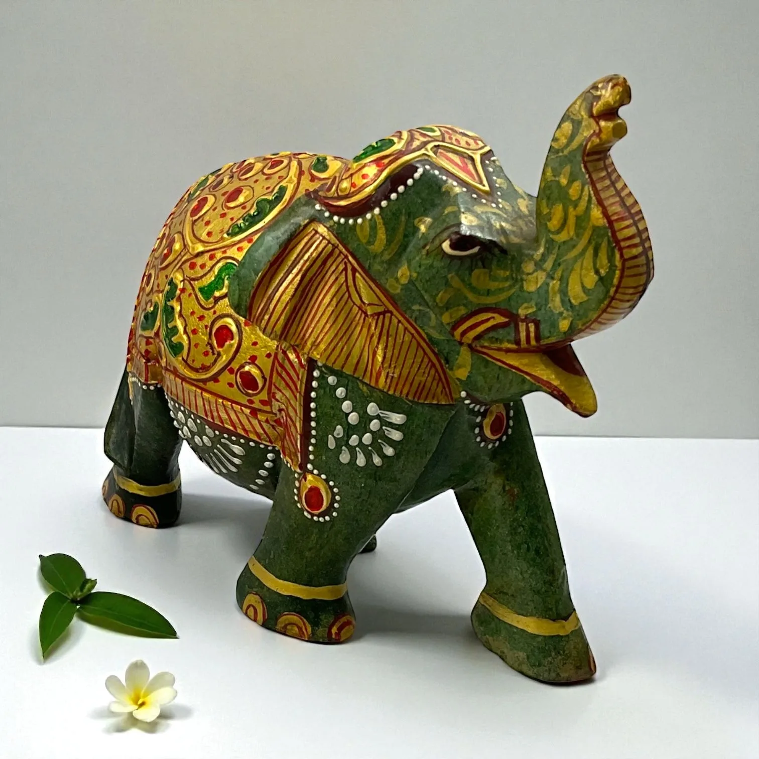 Green Aventurine Elephant
