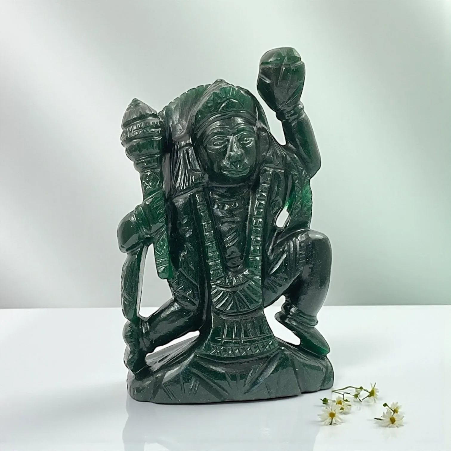 Green Aventurine Hanuman